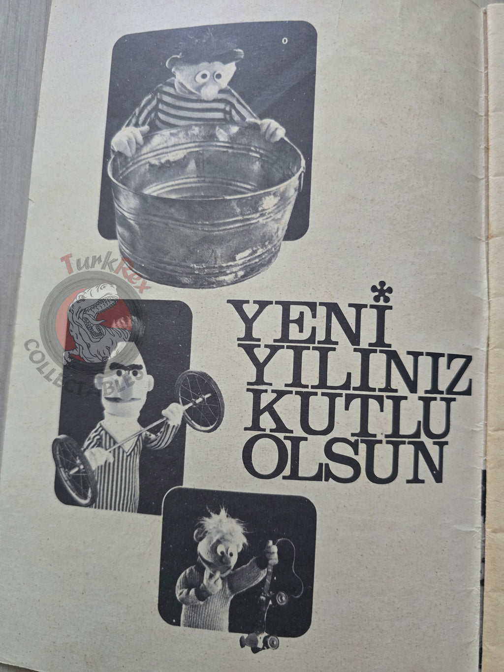 Çocuk Yuvası Magazine 1974 Sesame Street Dan Cooper Ric Hochet Turkish Comic Turkey