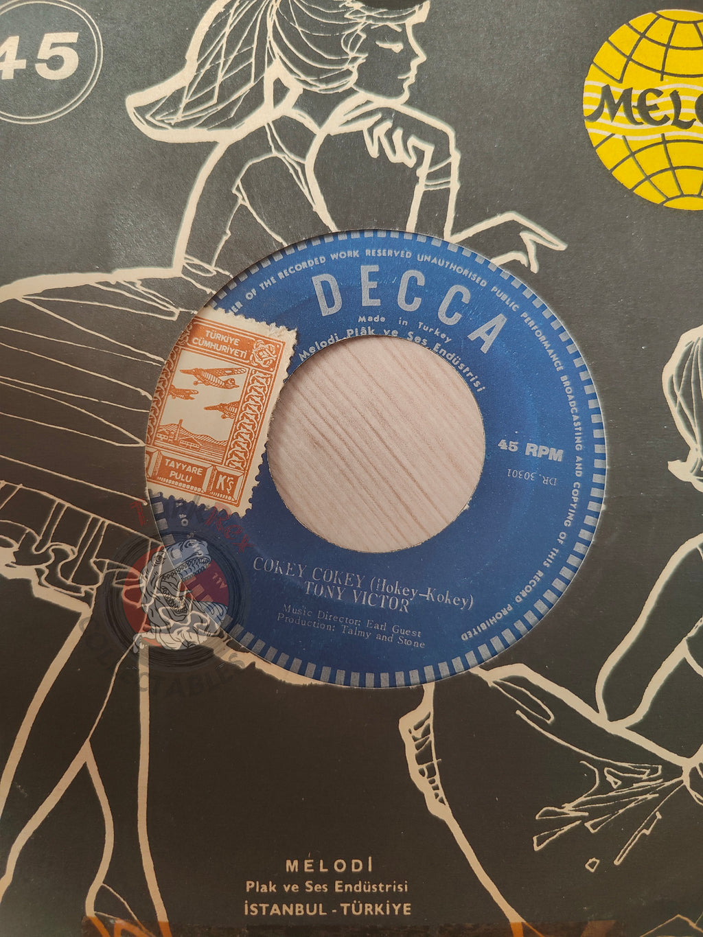 Tony Victor – Thinking Of You 7" Turkish Pressing Vinyl Turkey Edition