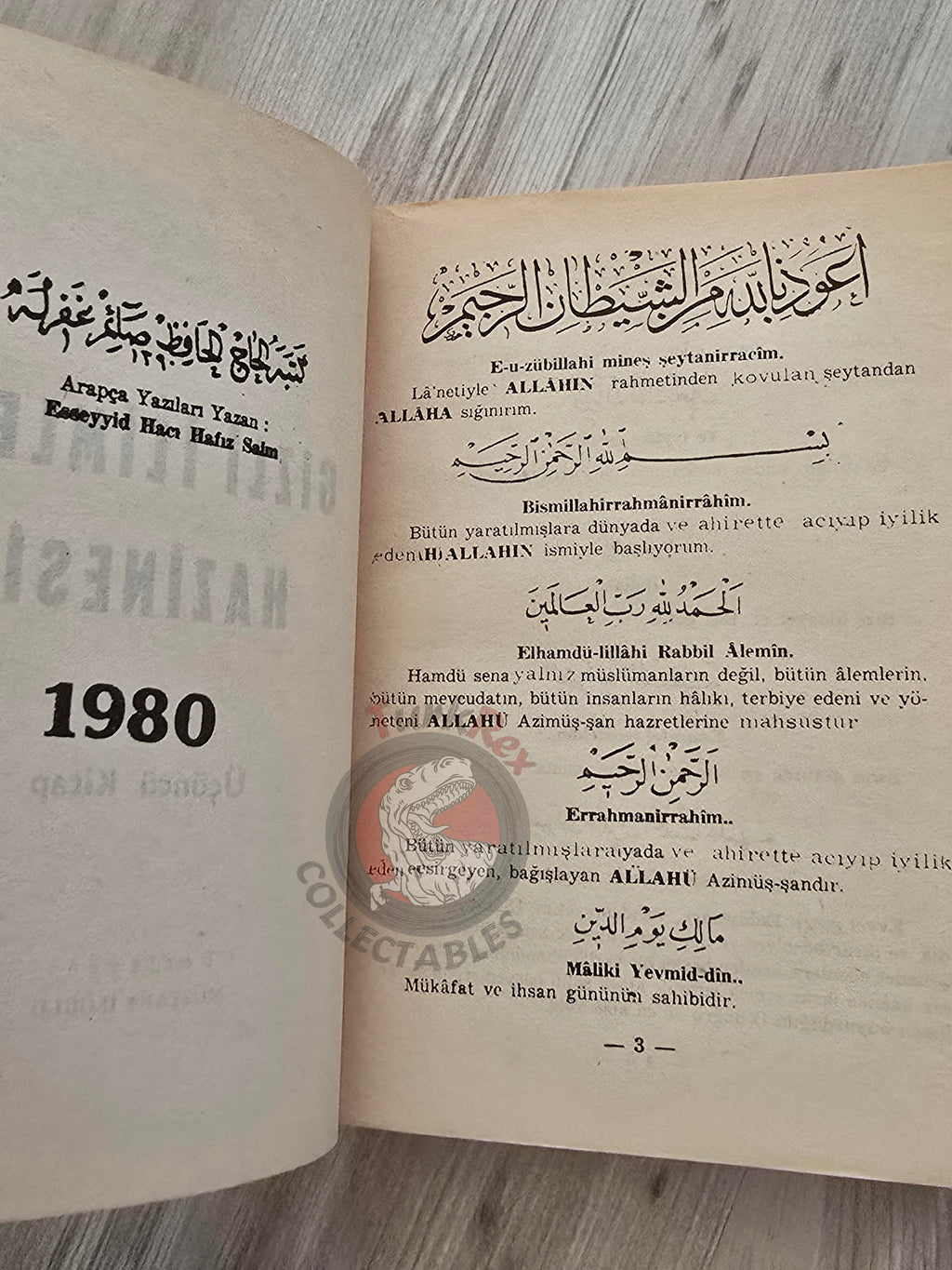 Hidden Sciences Vol 3 Islamic Occult Havass Vefq Spells Charm Turkish Book Islam Talisman