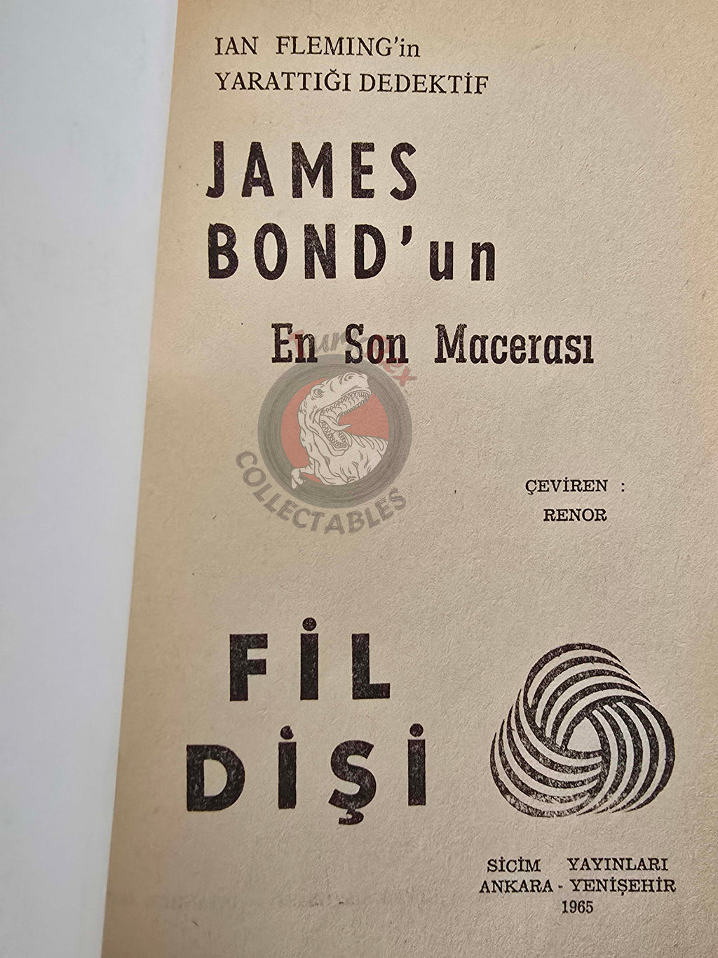 James Bond Pseudo-Bond 1965 Turkish Book Turkey Ian Fleming The Ugly American