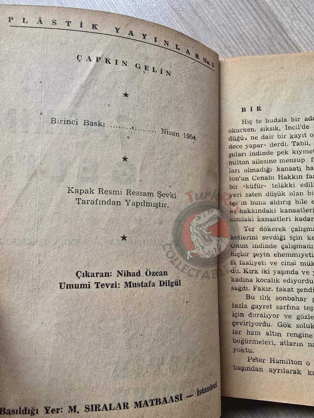 Taylor Caldwell – Maggie Her Marriage 1954 1st Turkish Book Turkey