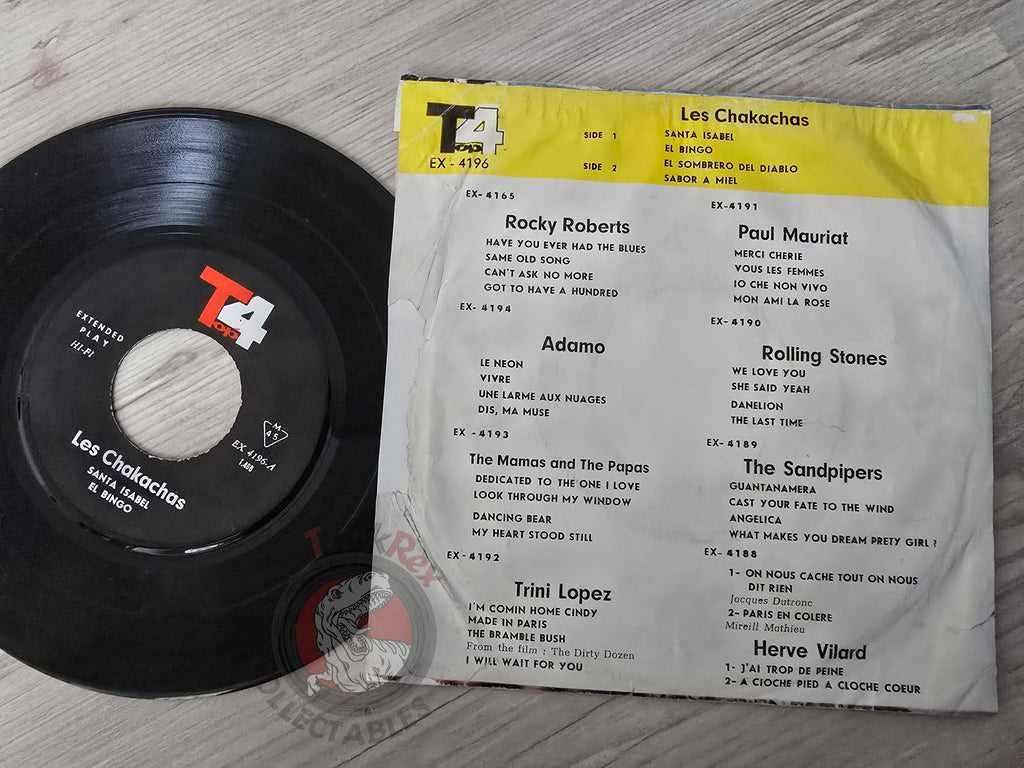 Les Chakachas – Santa Isabel 7" Iran Pressing Vinyl Iranian Edition
