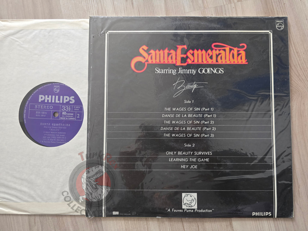 Santa Esmeralda Starring Jimmy Goings – Beauty Turkish Pressing Vinyl Turkey Edition