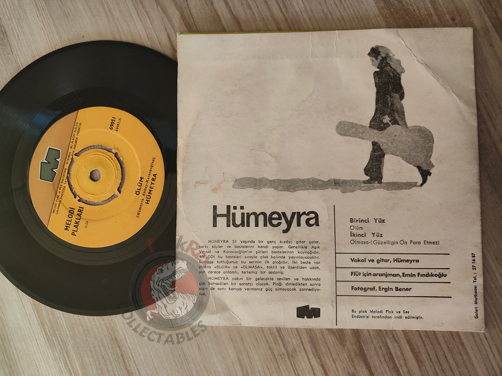 Hümeyra – Ölüm 7" Turkish Pressing Vinyl Turkey Edition