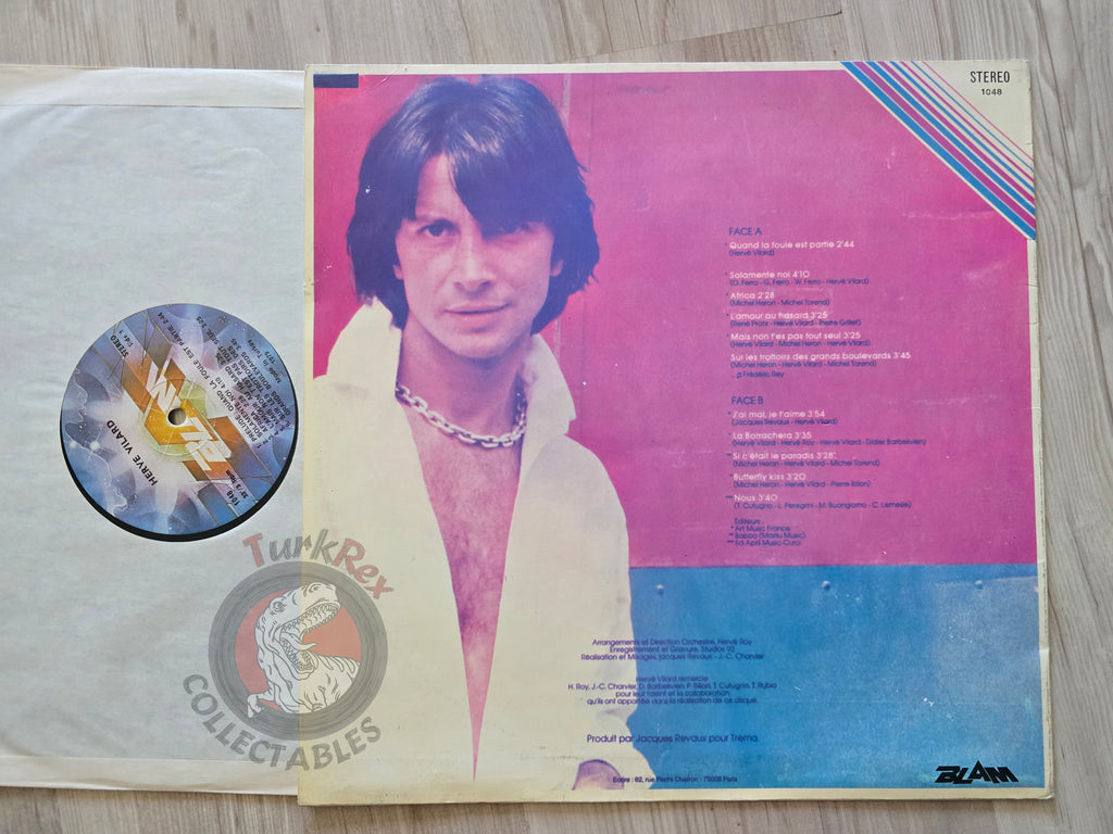 Hervé Vilard – Herve Vilard Turkish Pressing Vinyl Turkey Edition