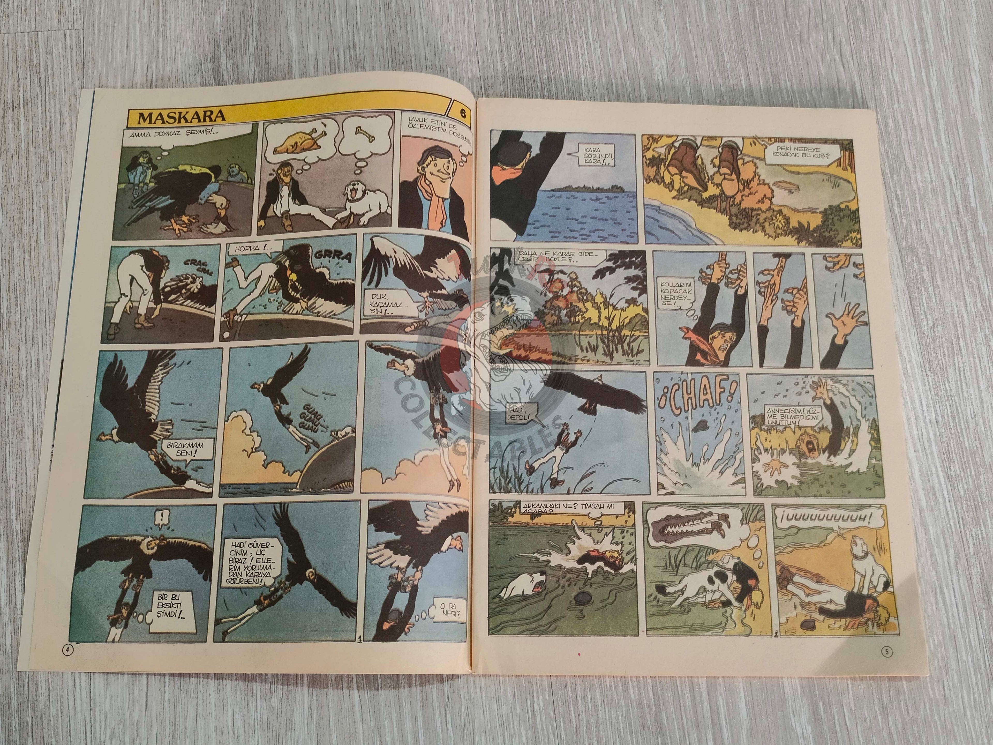 Milliyet Çocuk #9 1984 Turkish Comic Turkey Alice In Wonderland l'étalon noir Bob Morane Lucky Luke
