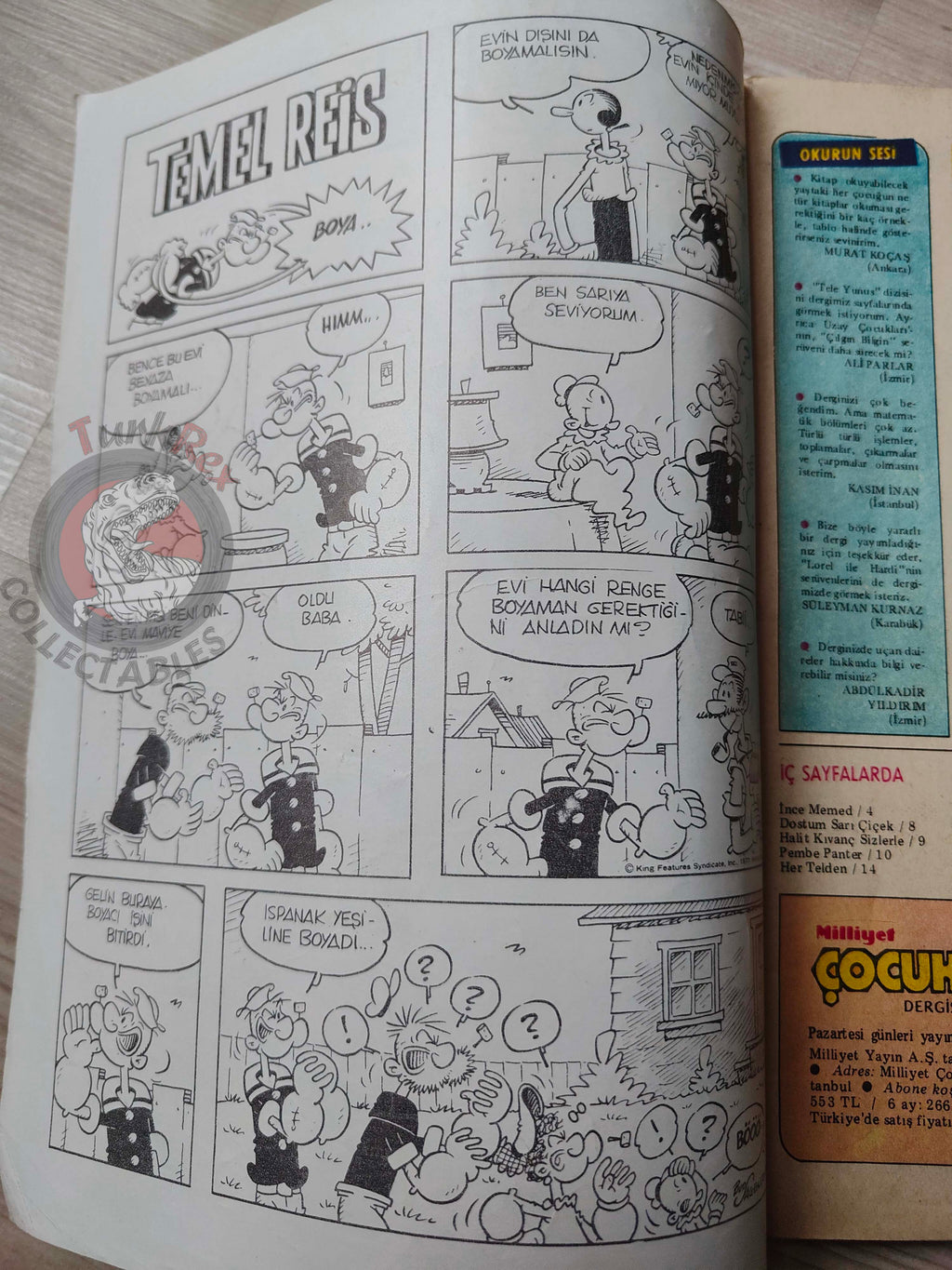 Milliyet Çocuk #37 1979 Turkish Comic Turkey Joyas Literarias Juveniles #111 Edward Bulwer Lytton
