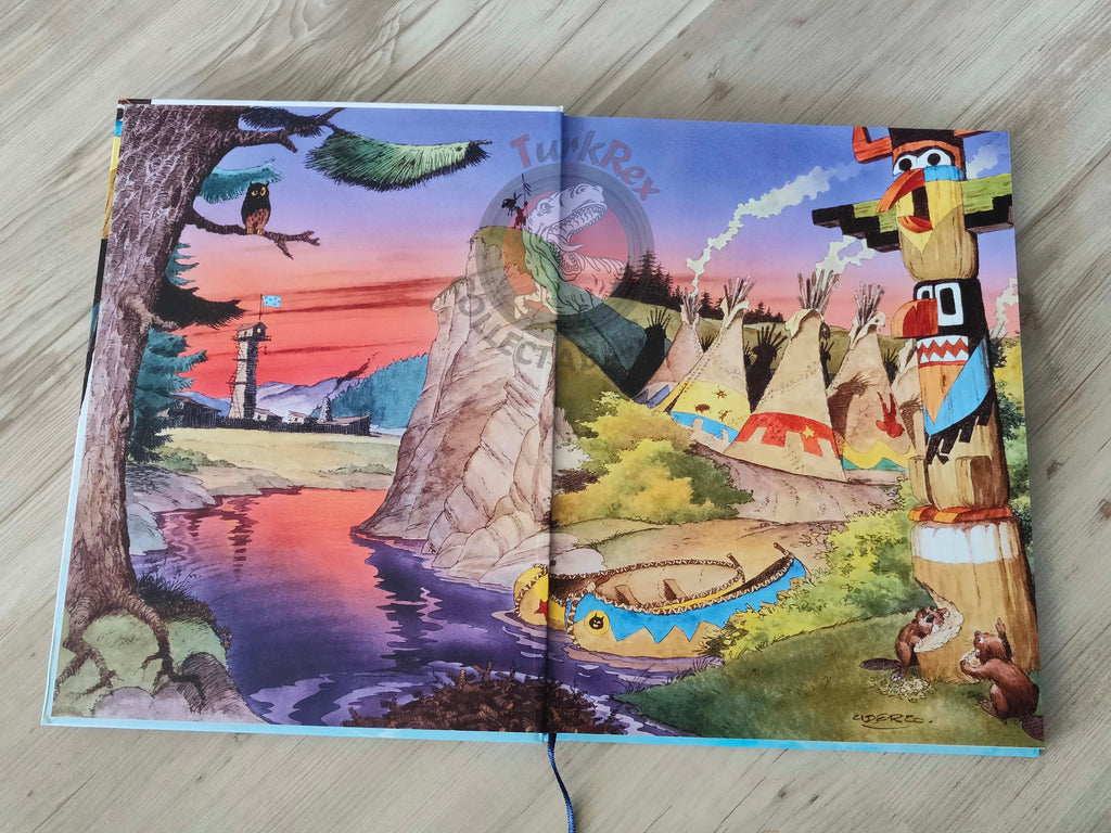 Oumpah-Pah – L’Intégrale 2014 Hardcover Turkish Comic Turkey Albert Uderzo
