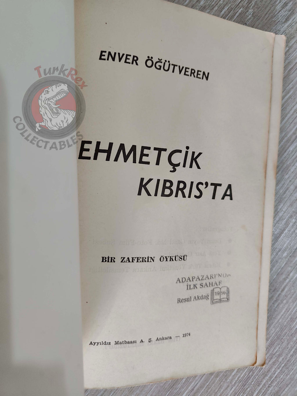 Mehmetçik in Cyprus: The Story of a Victory 1974 1st Turkish Book Turkey Cypriot
