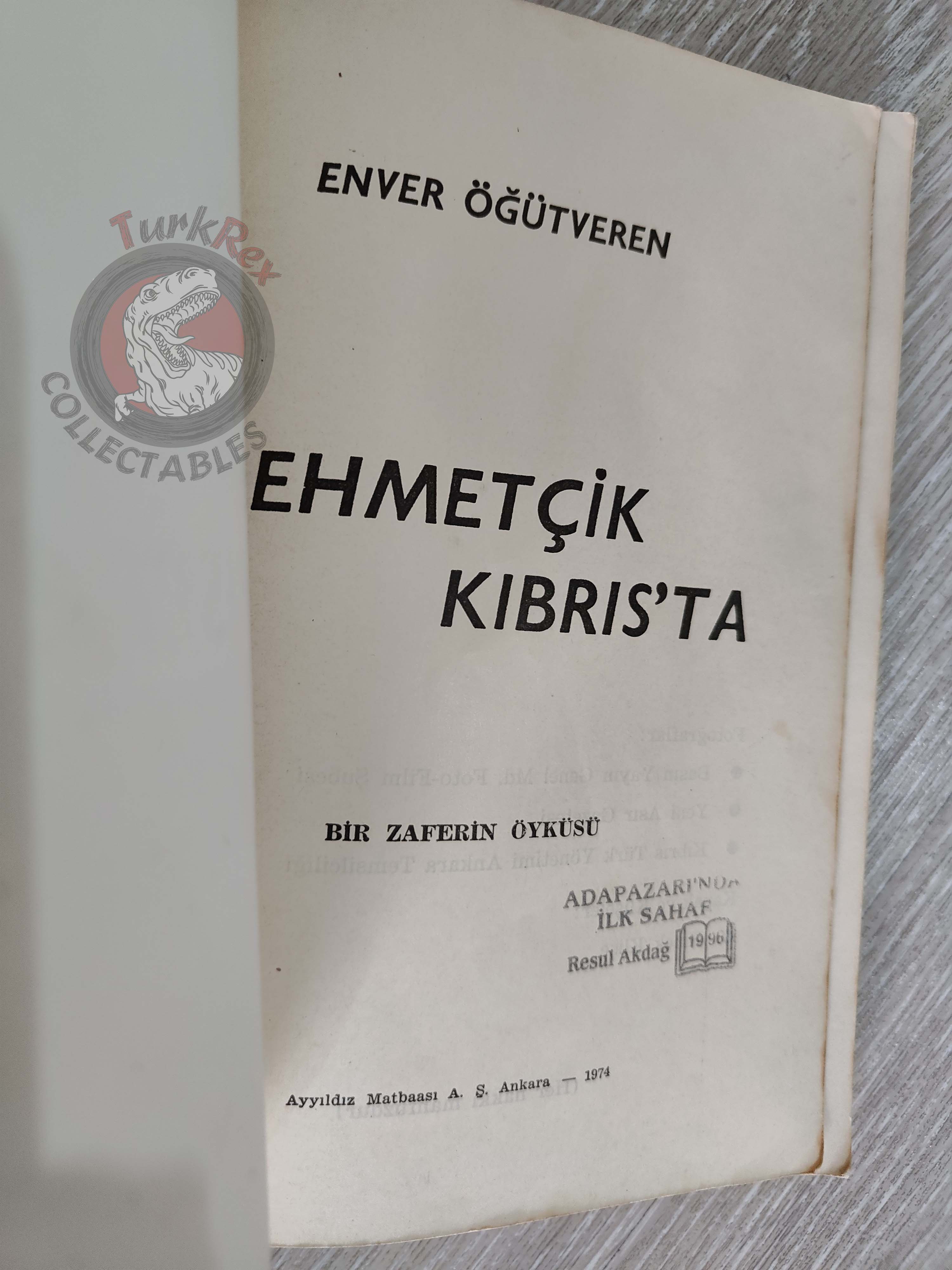 Mehmetçik in Cyprus: The Story of a Victory 1974 1st Turkish Book Turkey Cypriot