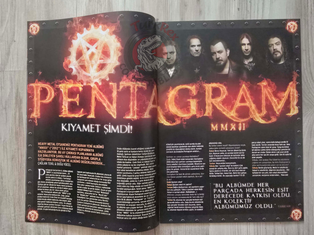 Headbang 2012 Pentagram Turkish Mag Turkey Overkill Ronnie Montrose Moonspell Opeth