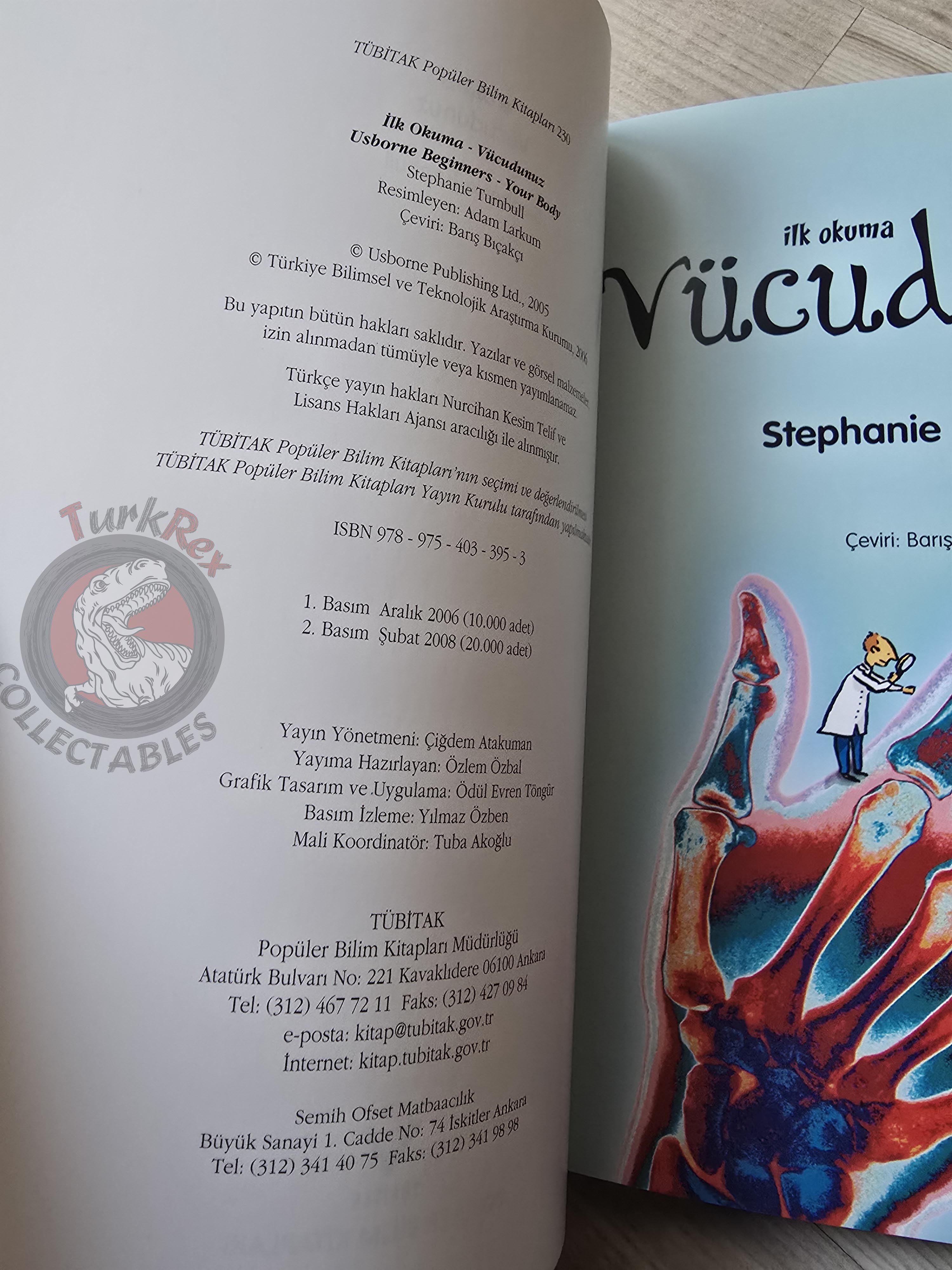 Stephanie Turnbull – Your Body 2008 Turkish Book Turkey