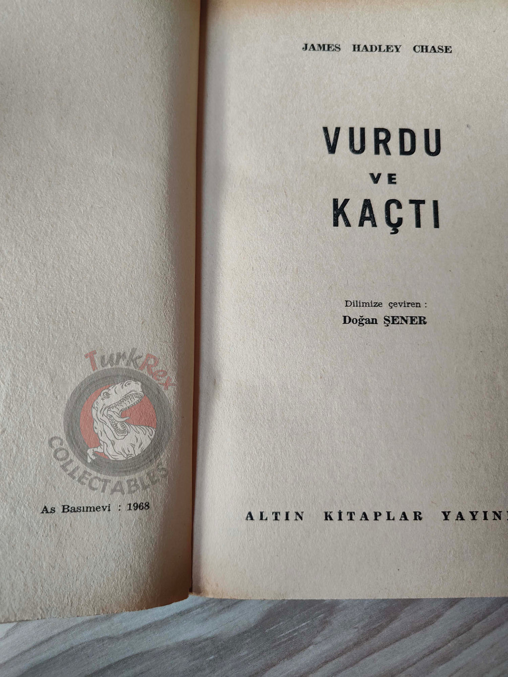 James Hadley Chase – Hit and Run 1968 1st Turkish Book Turkey