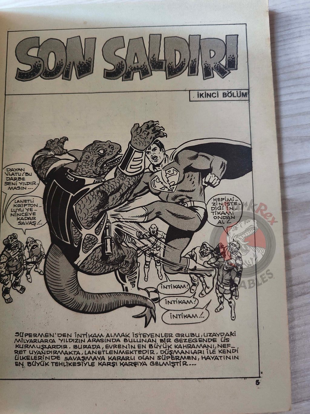 Superman #18 1983 Turkish Comic Turkey #367 #368 #360 Justice League of America #169