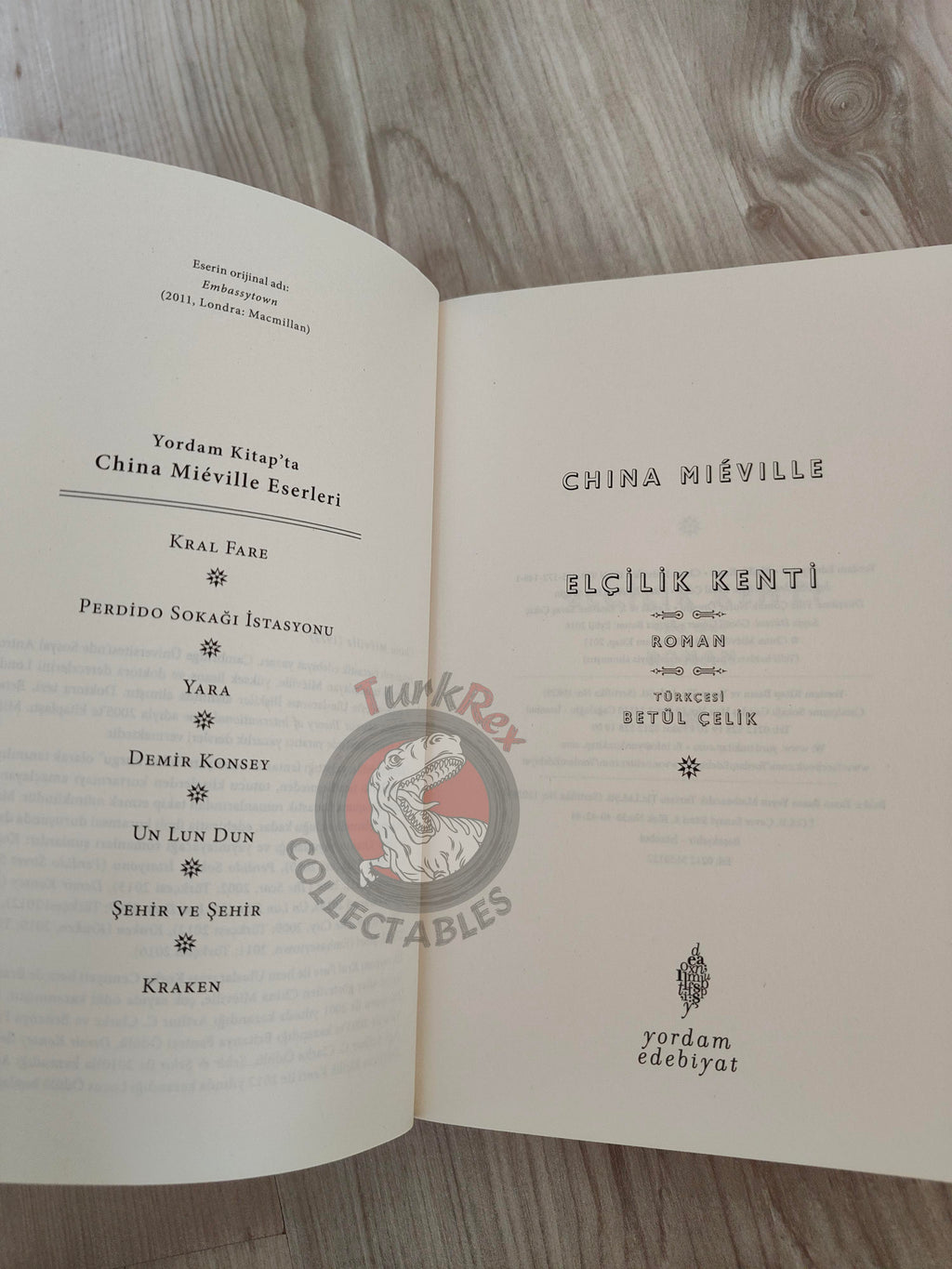 China Miéville – Embassytown 2016 Turkish Book Turkey
