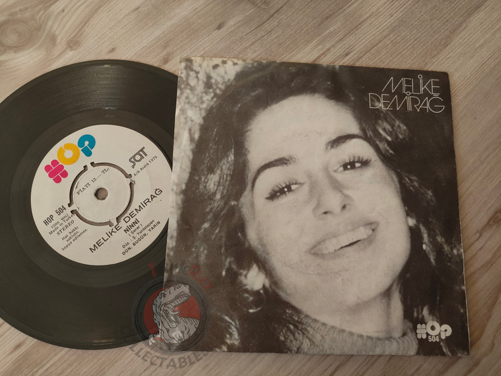 Melike Demirağ – Ninni 7" Turkish Pressing Vinyl Turkey Edition