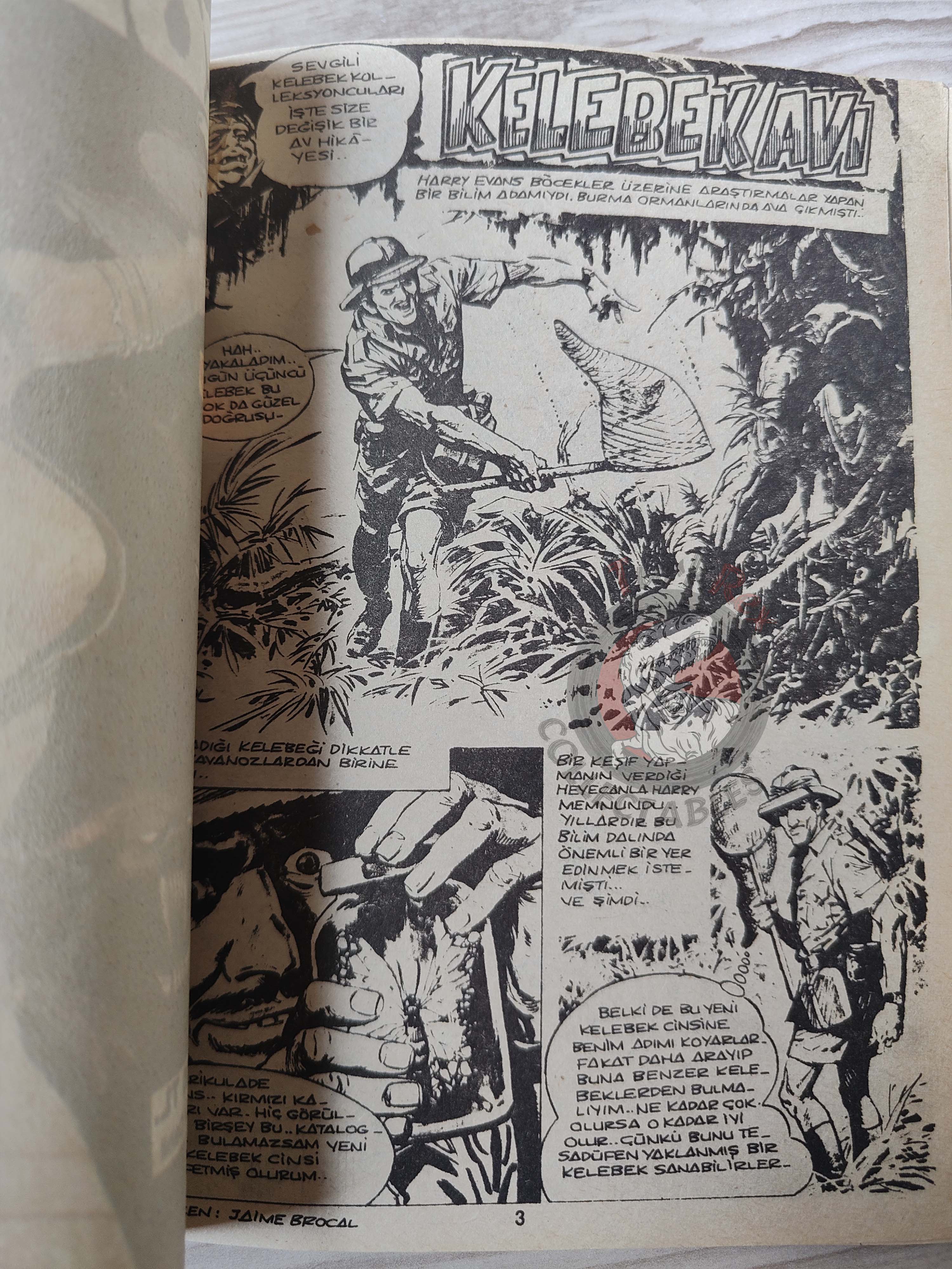 Süper Korku #20 late 80s Turkish Comic Turkey Creepy Eerie From the Darkness #1 Vampirella