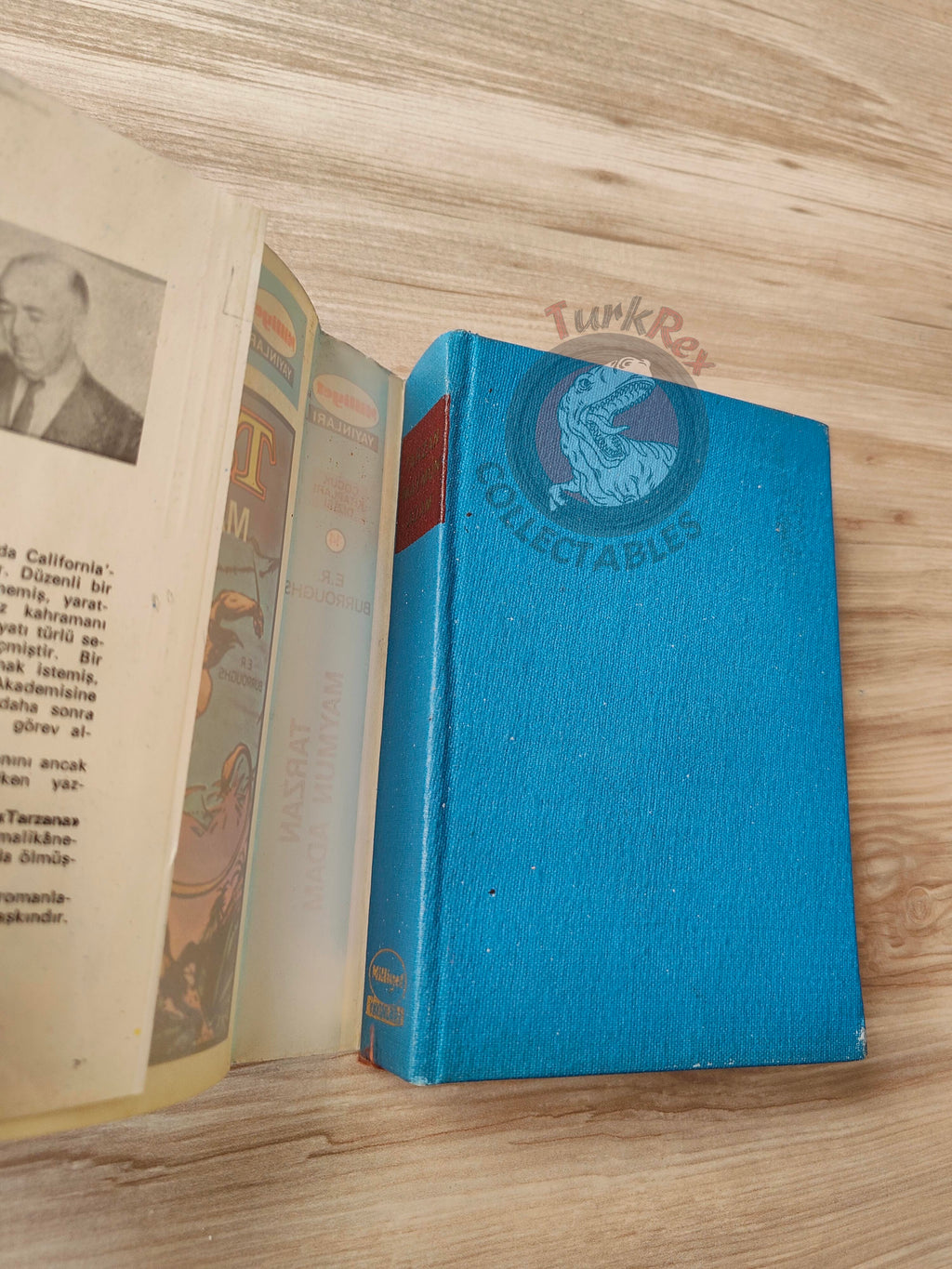Edgar Rice Burroughs – Tarzan 1971 HC/DJ Turkish Book Turkey Illustrated Johnny Weissmuller