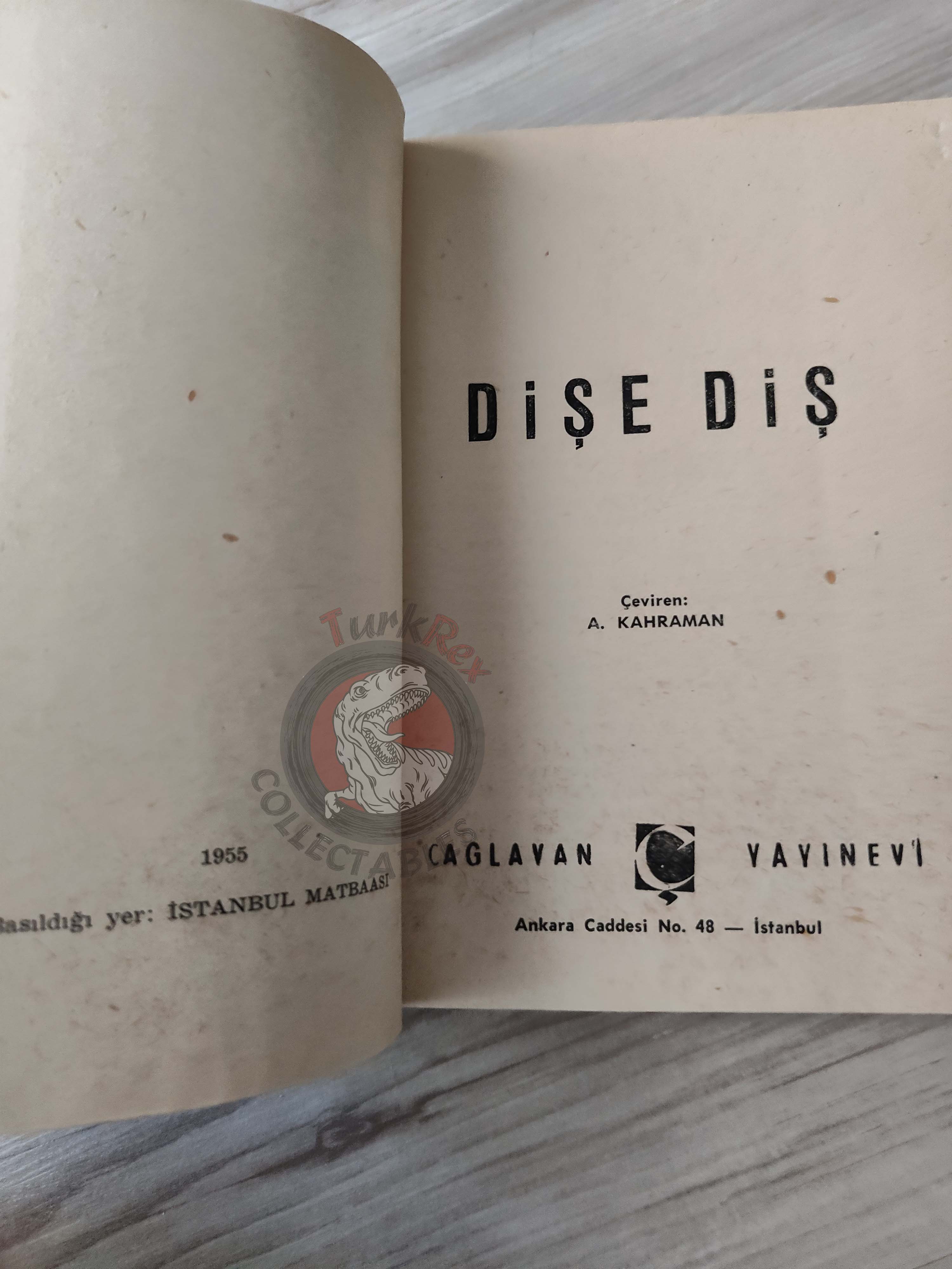 Richard S. Prather – Shell Scott Too Many Crooks 1955 Turkish Book Turkey
