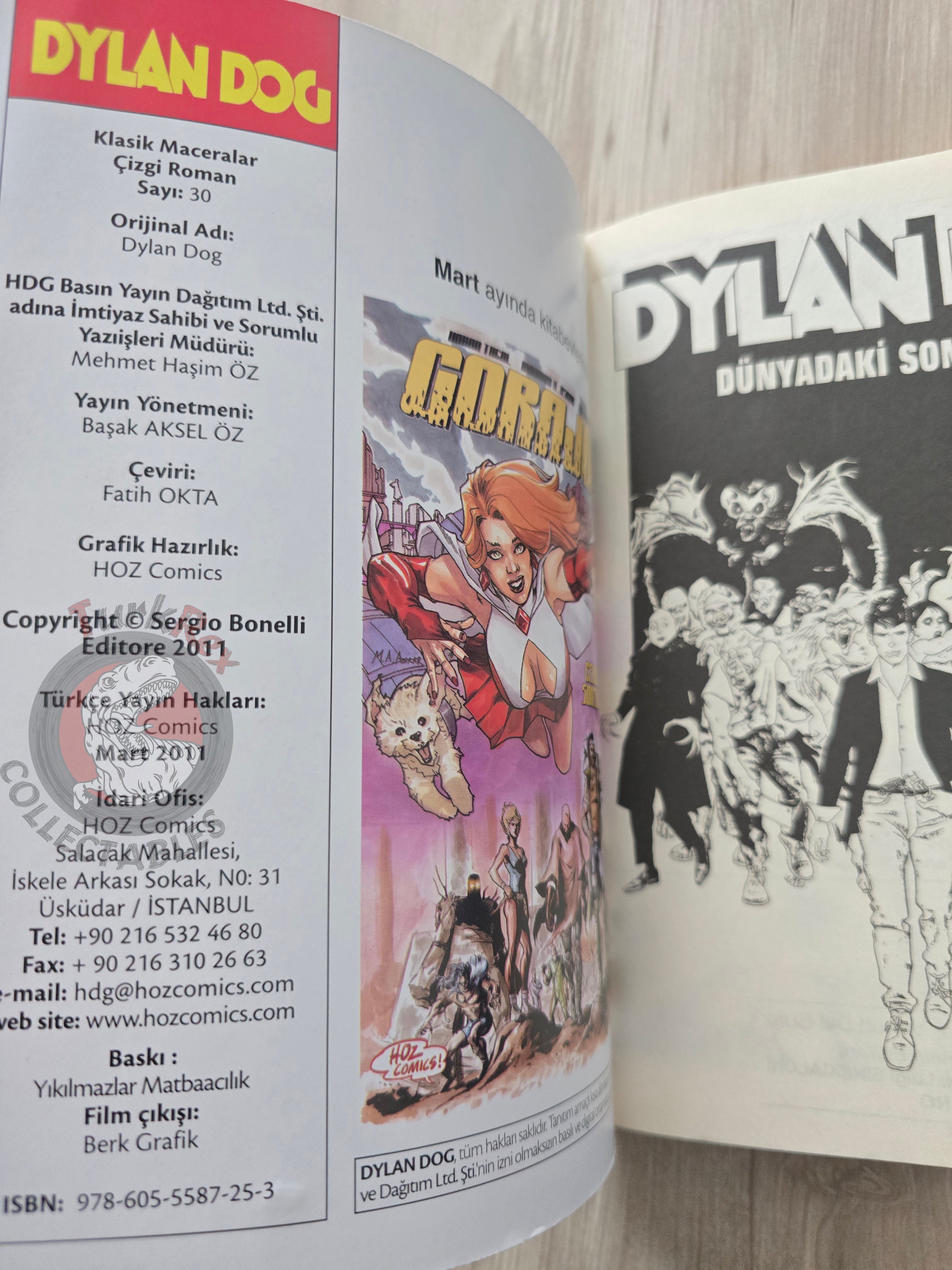Dylan Dog #30 2011 Turkish Comic Turkey Incubus #77 #78