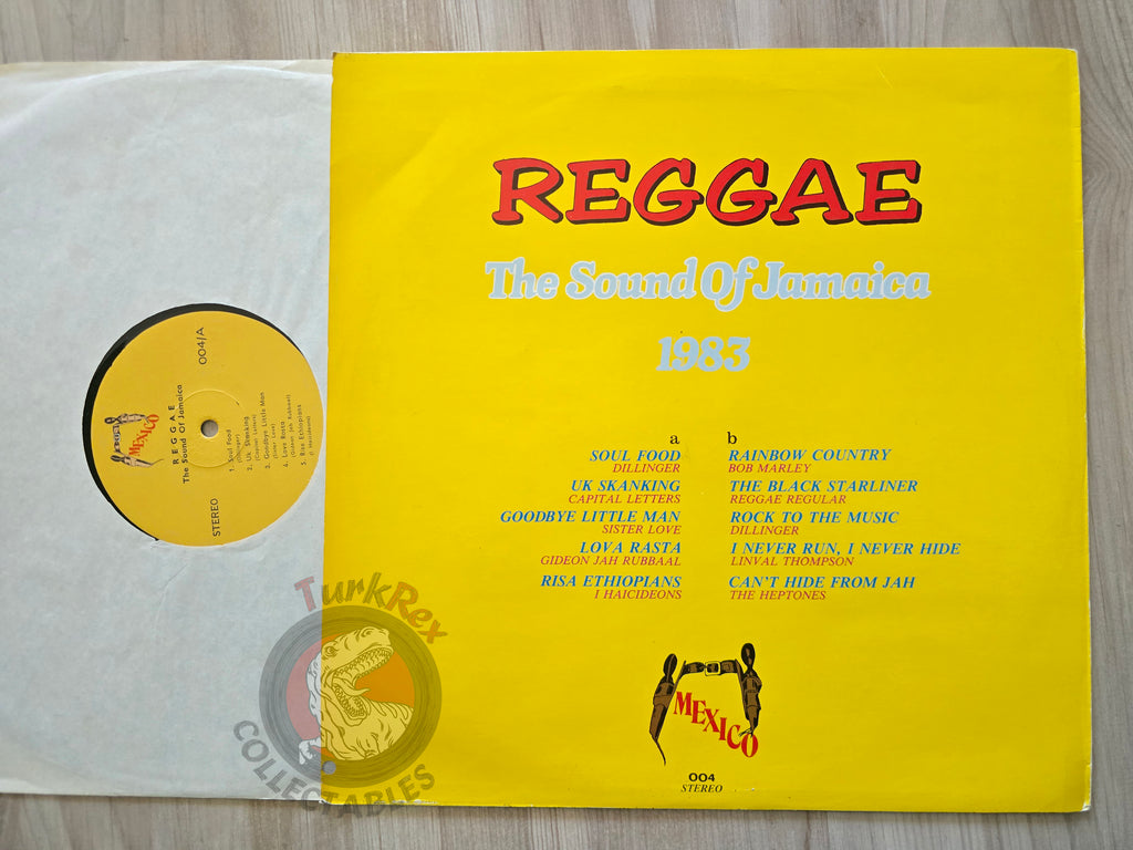 Various – Reggae - The Sound Of Jamaica Turkish Pressing Vinyl Turkey Edition