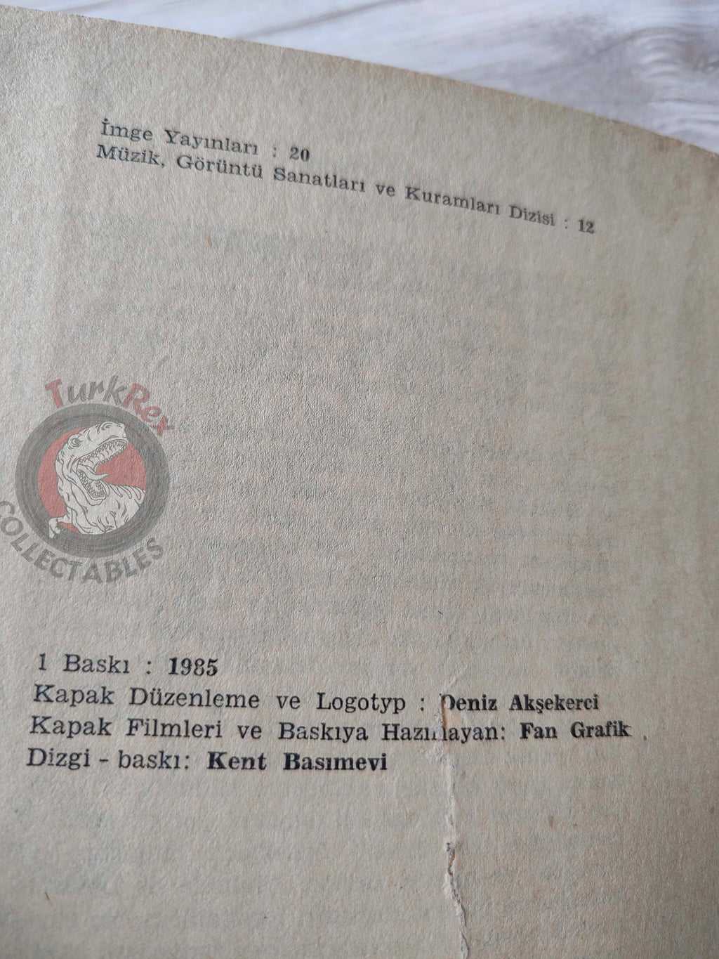 Bob Dylan Biography Book 1985 1st by Turkish Writer Book Turkey