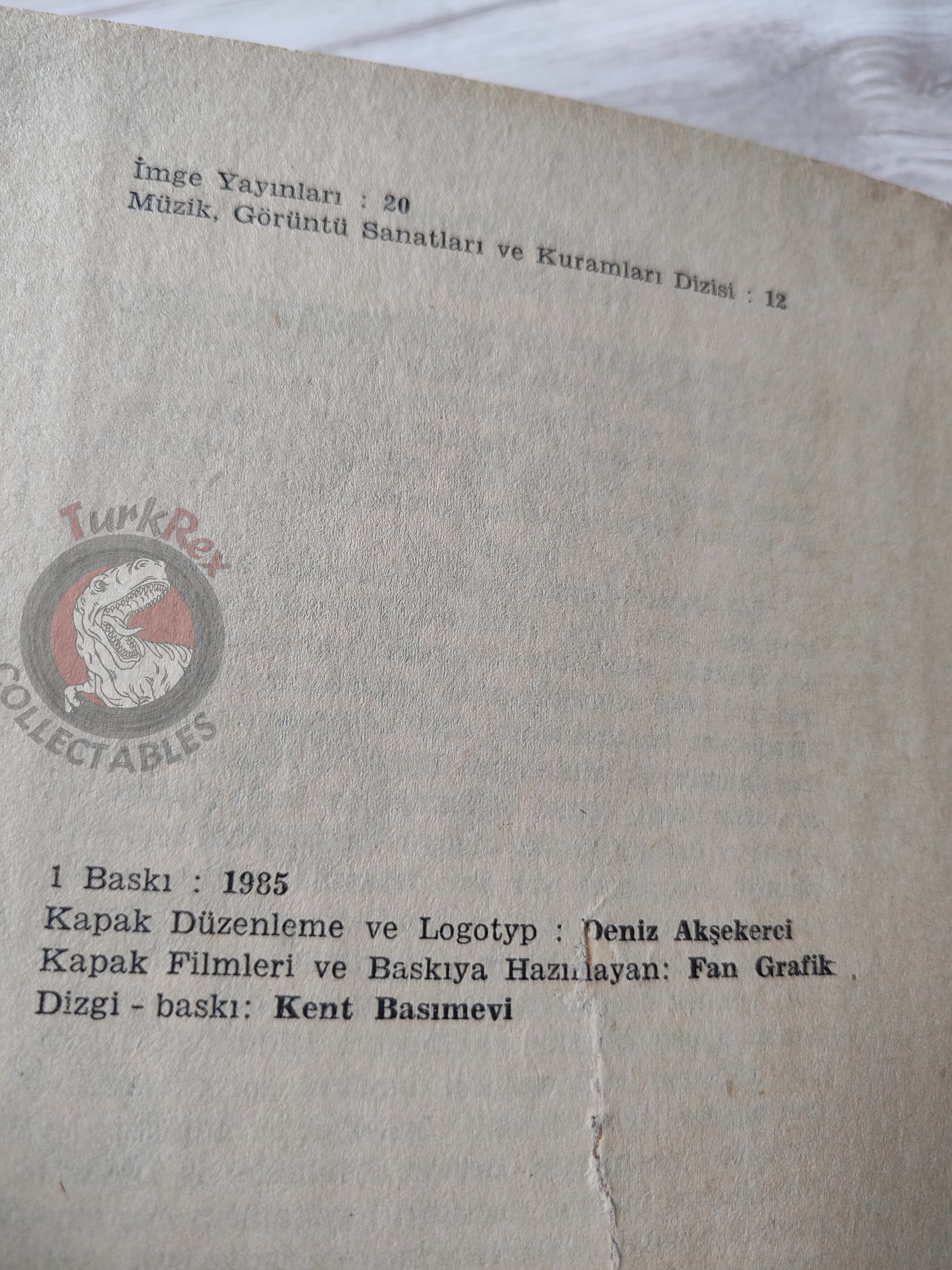 Bob Dylan Biography Book 1985 1st by Turkish Writer Book Turkey