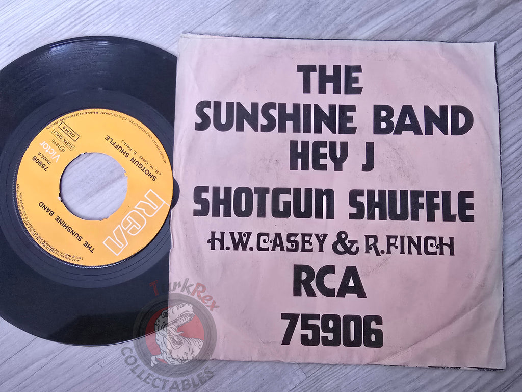 The Sunshine Band – Hey J 7" Turkish Pressing Vinyl Turkey Edition