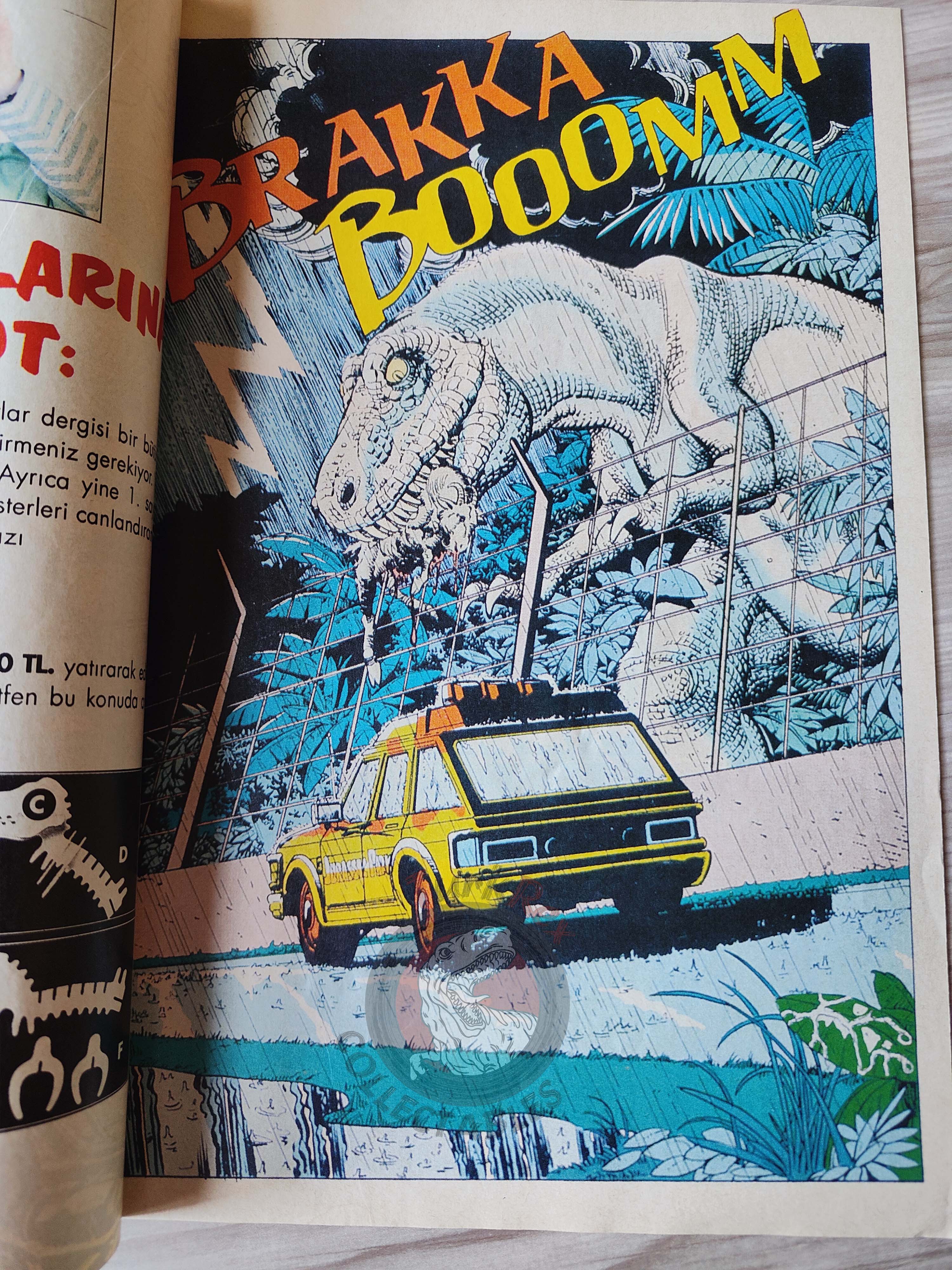 Jurassic Park #9 Turkish Edition Comic Turkey Topps Spielberg