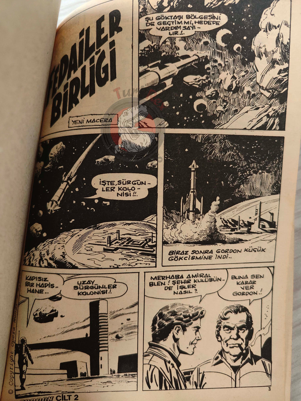 Flash Gordon Volume #2 1970s Turkish Comic Turkey #84 #86 #115
