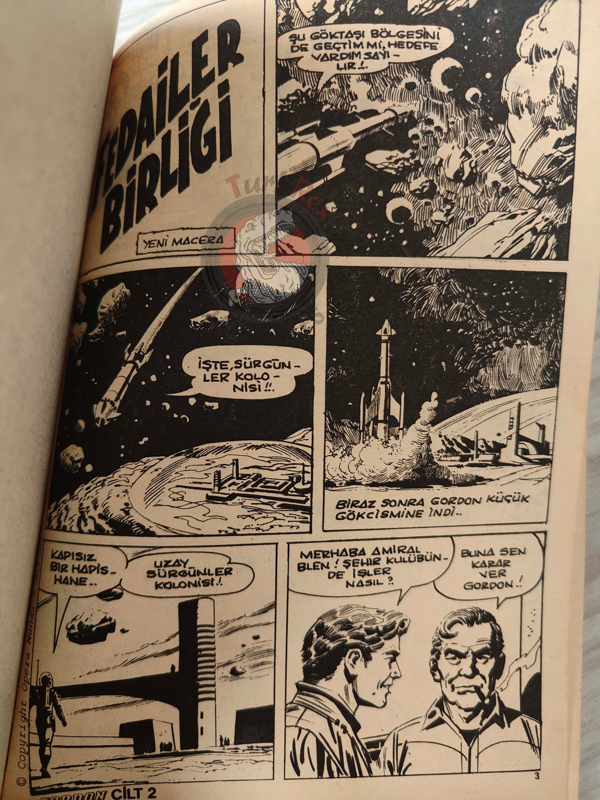 Flash Gordon Volume #2 1970s Turkish Comic Turkey #84 #86 #115