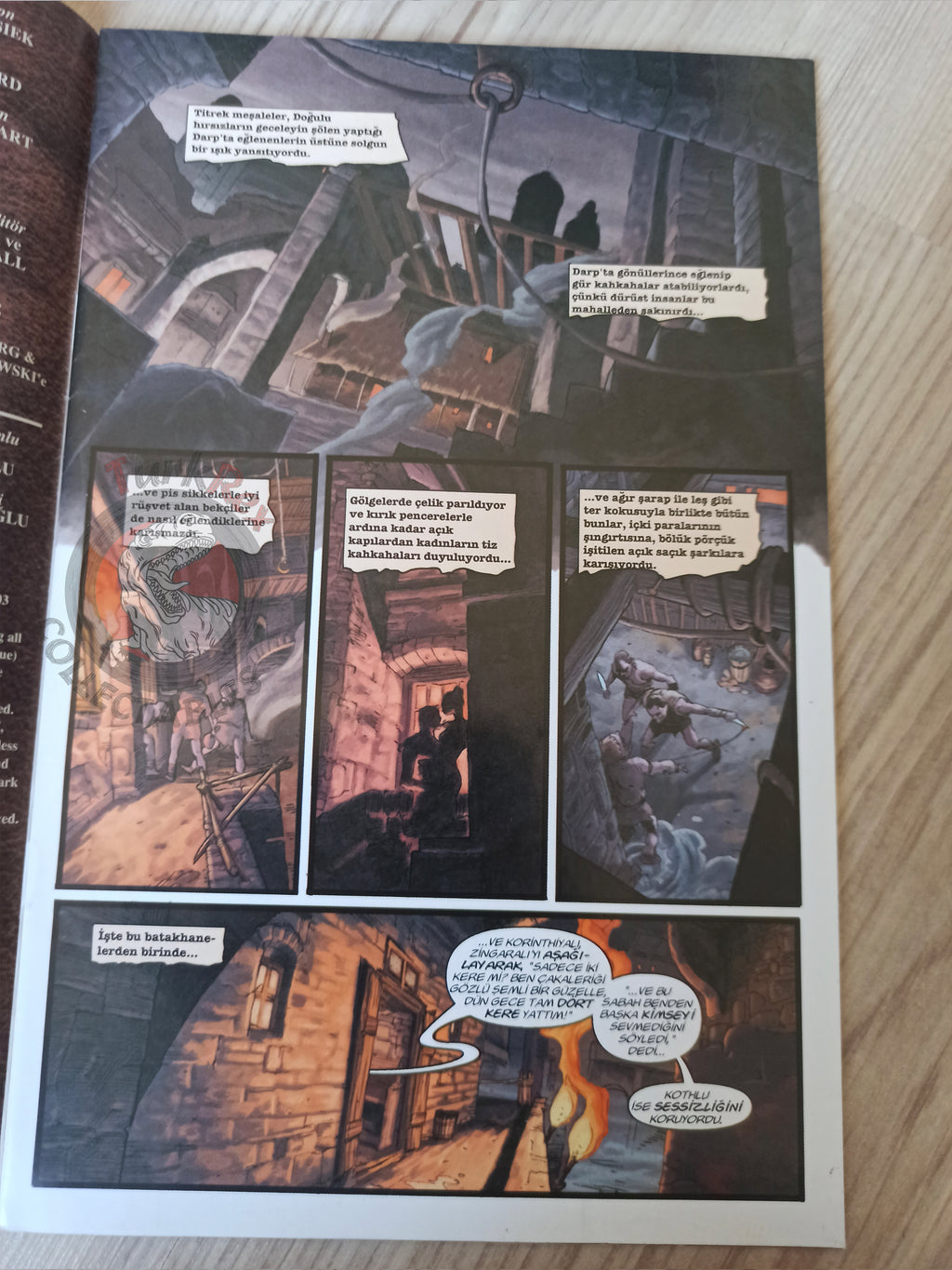 Conan the Legend #20 Turkish Comic Turkey Dark Horse Comics