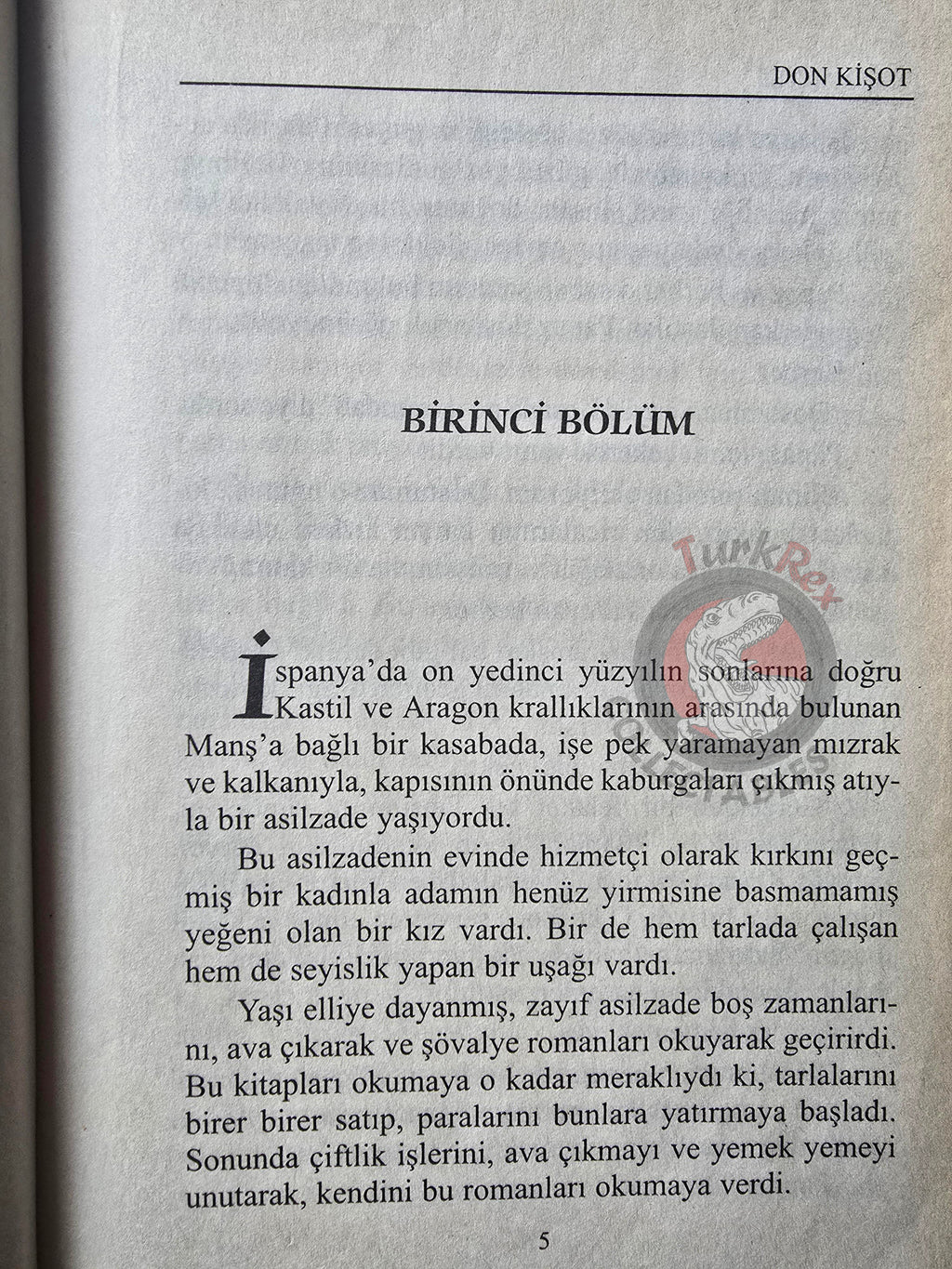 Miguel de Cervantes – Don Quixote 2003 Turkish Book Turkey