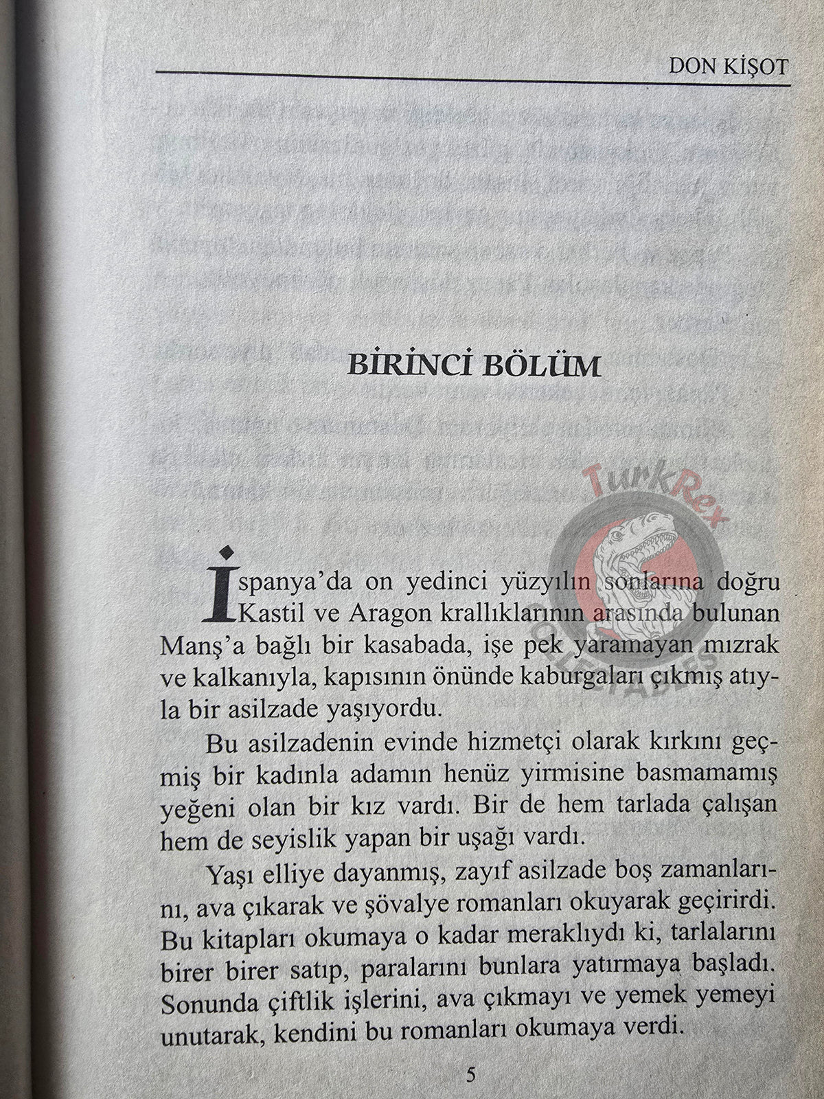 Miguel de Cervantes – Don Quixote 2003 Turkish Book Turkey