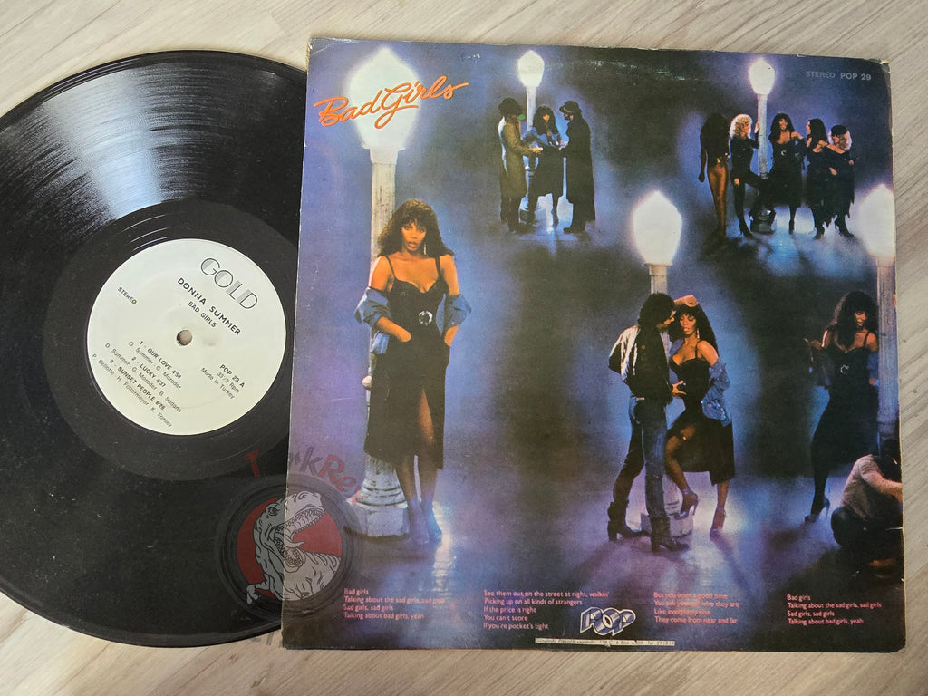 Donna Summer – Bad Girls Turkish Pressing Vinyl Turkey Edition