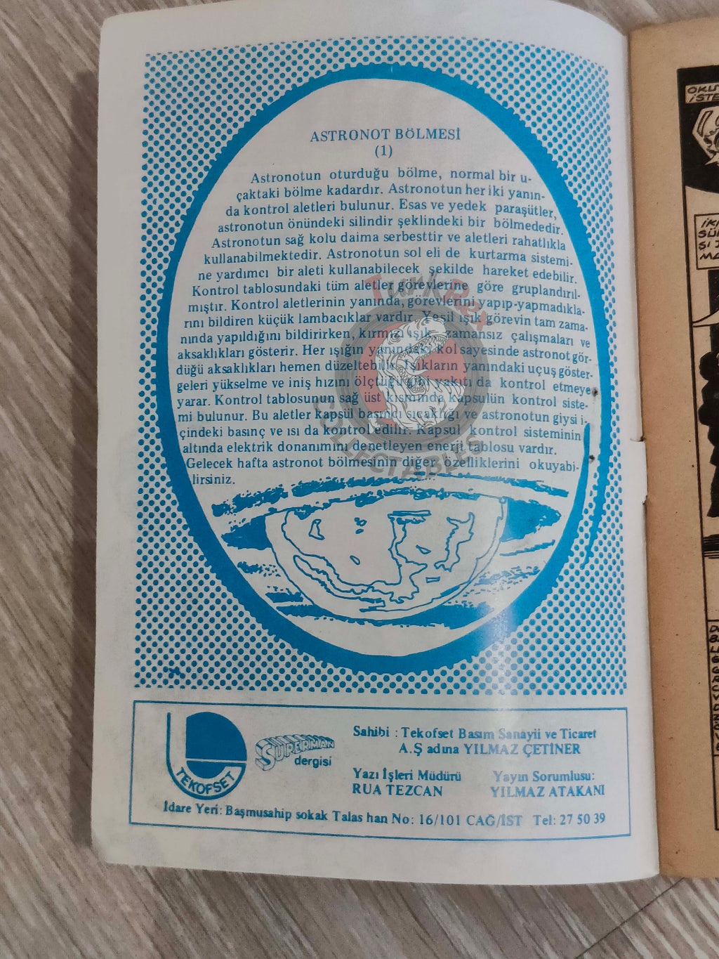Superman #13 1980 Turkish Comic Turkey #304