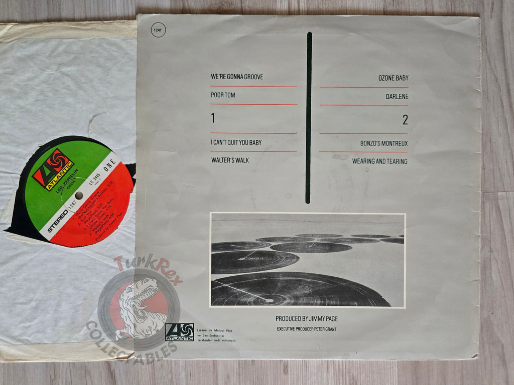 Led Zeppelin – Coda Turkish Pressing Vinyl Turkey Edition