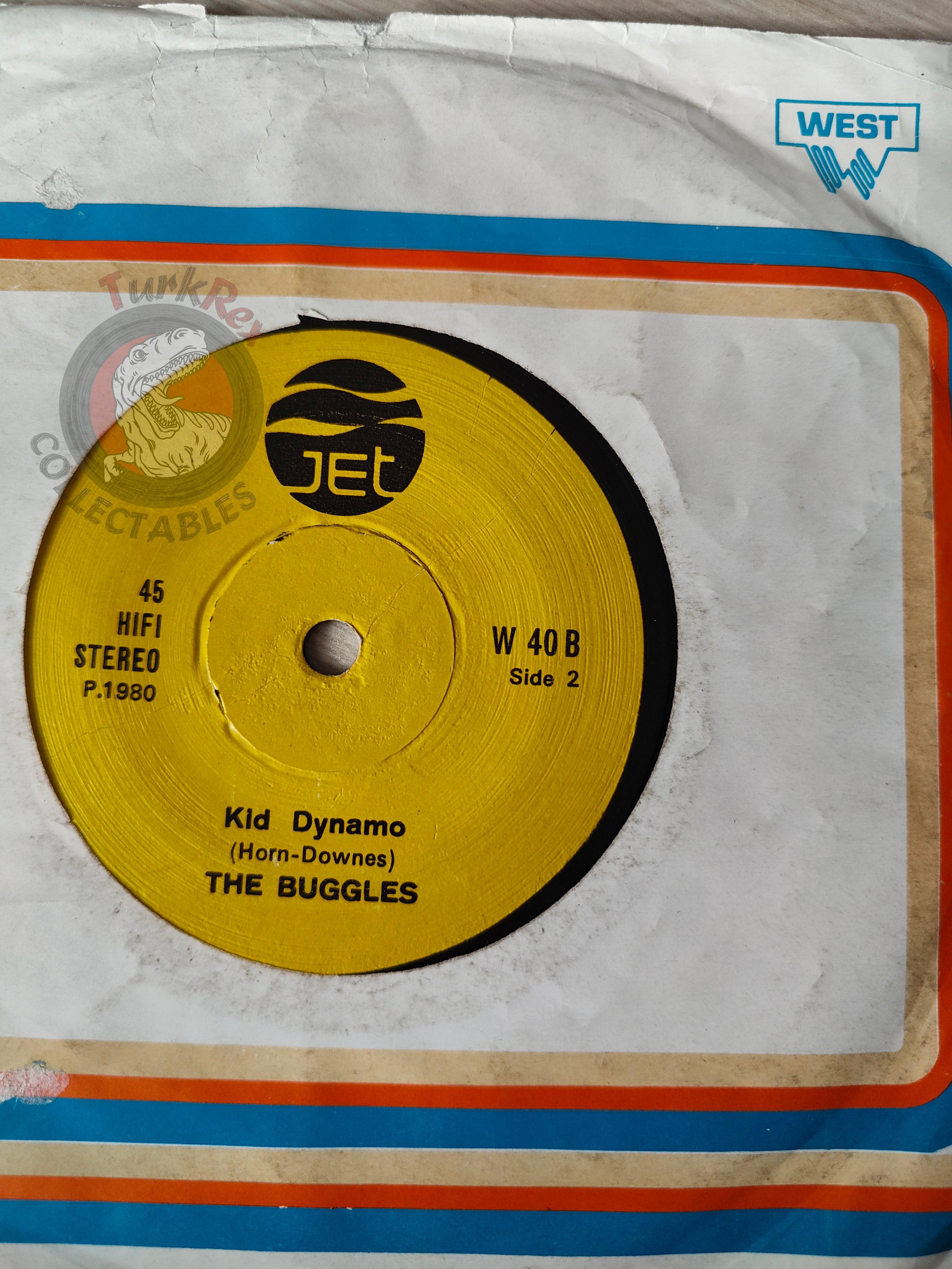 The Buggles – Video Killed The Radio Star 7"  Turkish Pressing Vinyl Turkey Edition