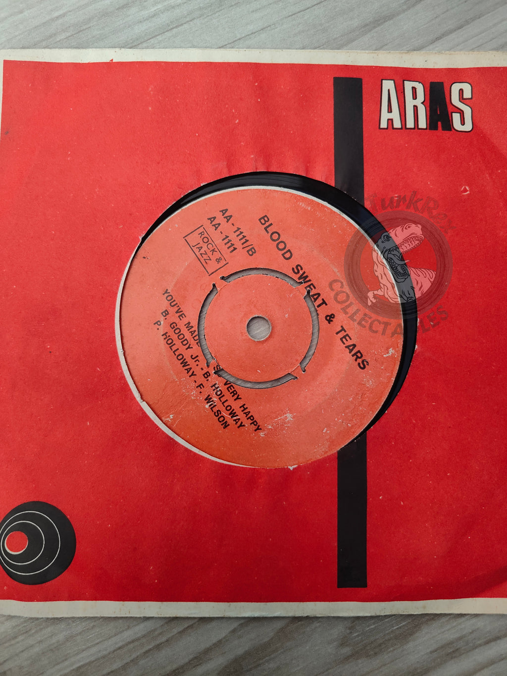 Blood, Sweat & Tears – You've Made Me So Very Happy 7" Turkish Pressing Vinyl Turkey Edition