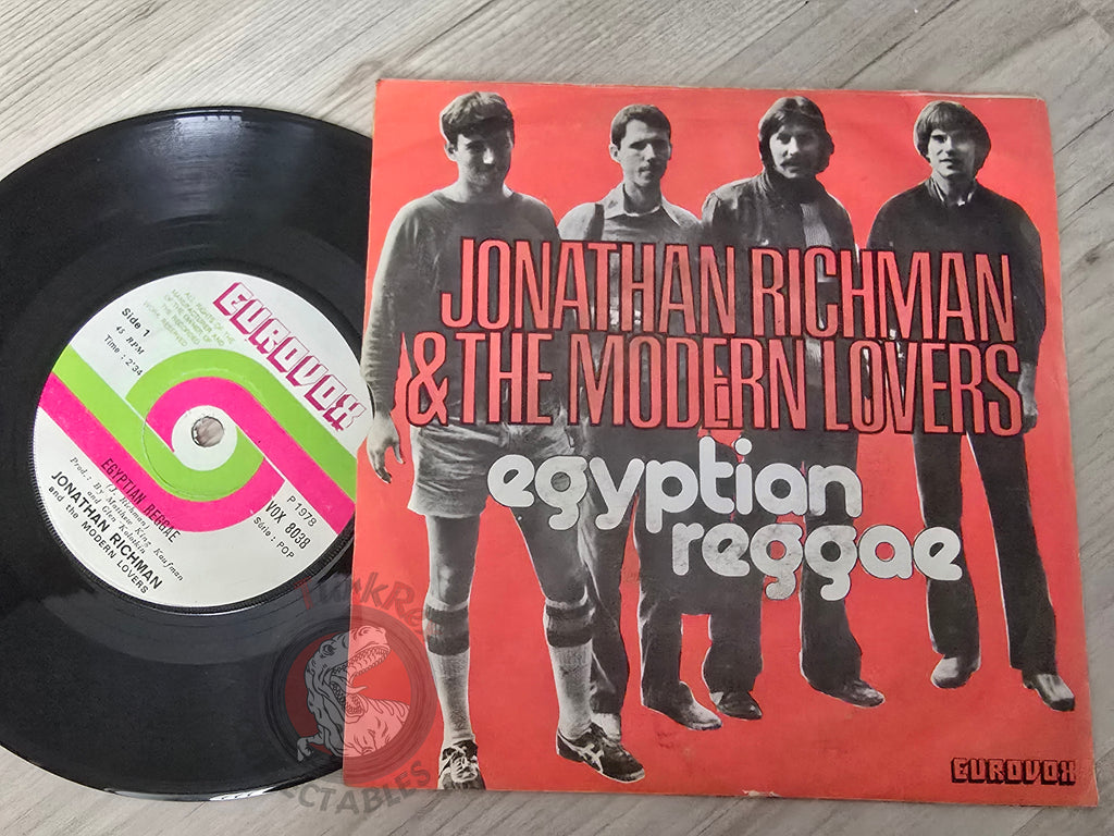 Jonathan Richman & The Modern Lovers – Egyptian Reggae 7" Turkish Pressing Vinyl Turkey Edition