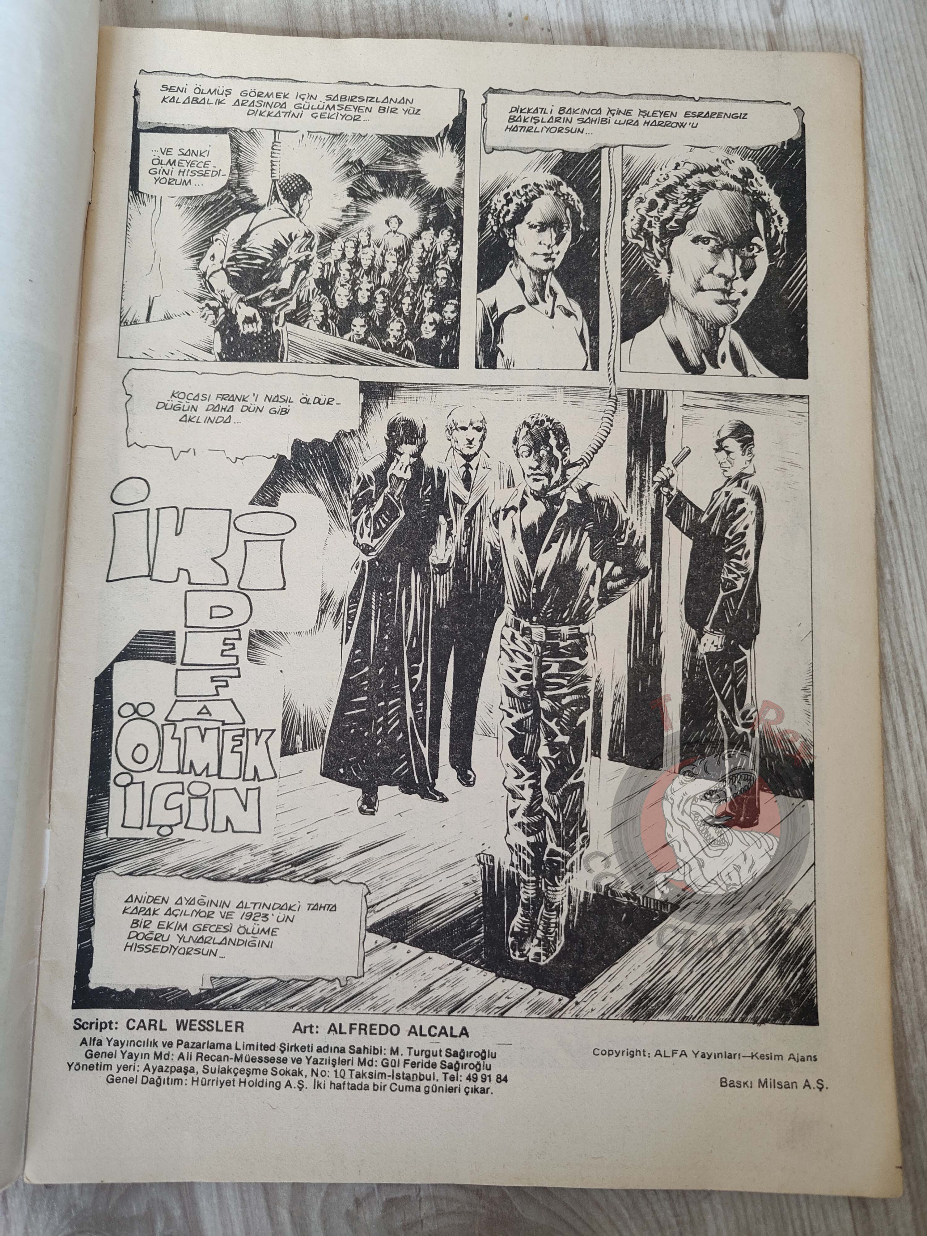 Süper Korku #3 1983 Turkish Comic Turkey Warren Creepy Eerie Vampirella #65