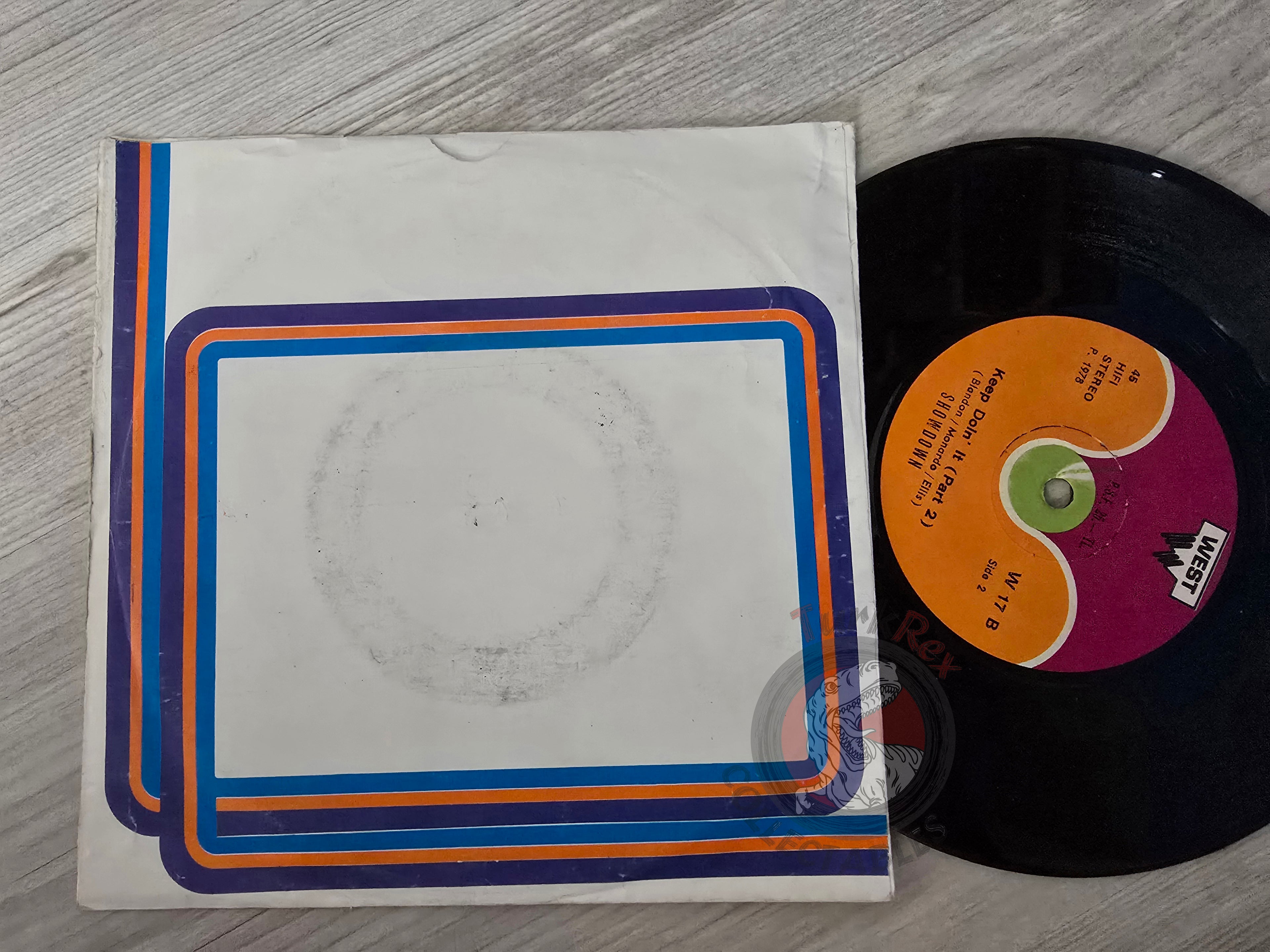 Showdown – Keep Doin' It 7" Turkish Pressing Vinyl Turkey Edition