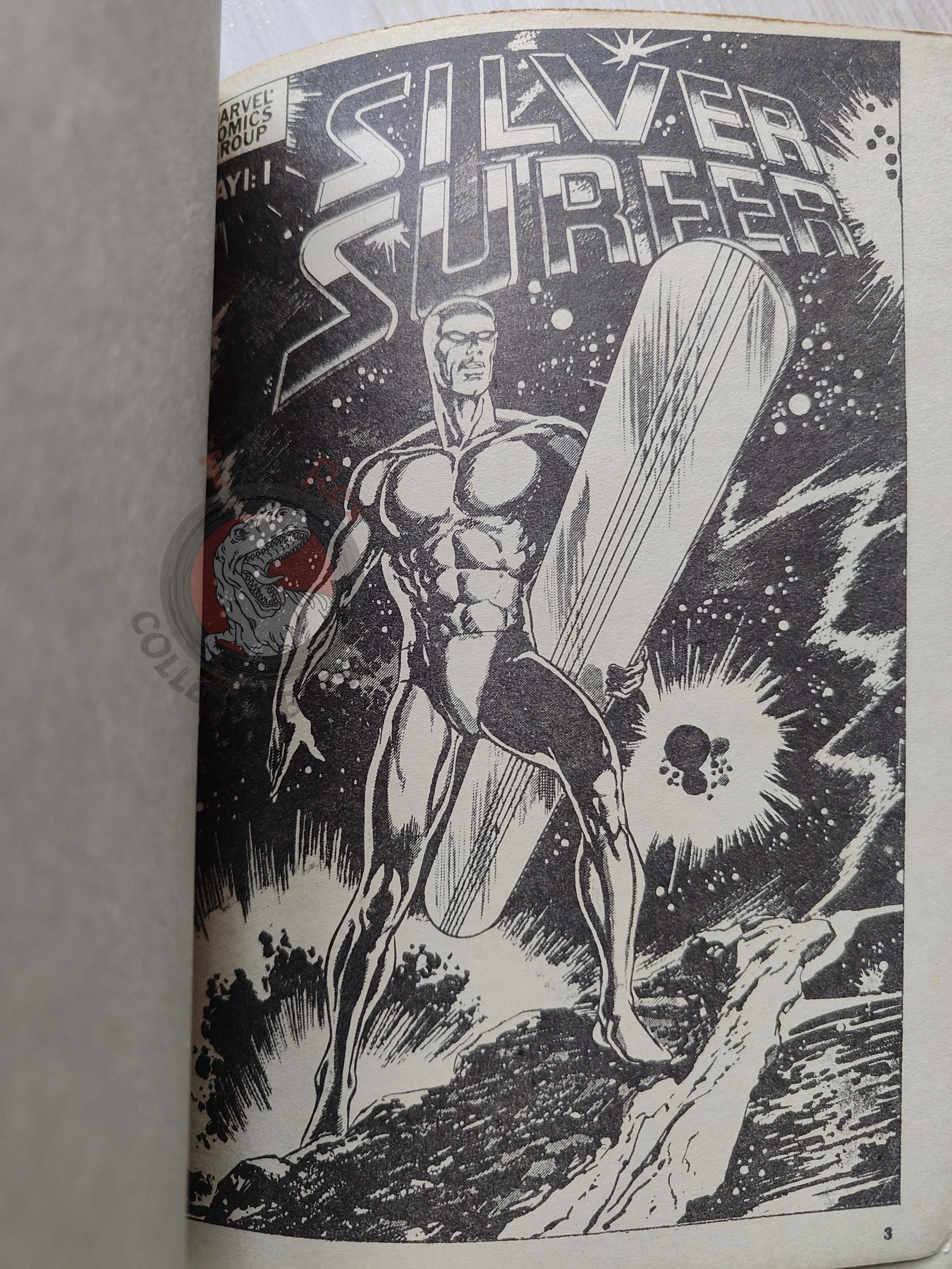 Silver Surfer Vol #1 1988 Turkish Comic Turkey #1 #2 #3 Vol. 2 #36 Epic Illustrated #1