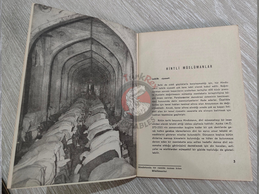 Manzoorul Haq – Muslims in India 1965 1st Turkish Book Turkey Islam