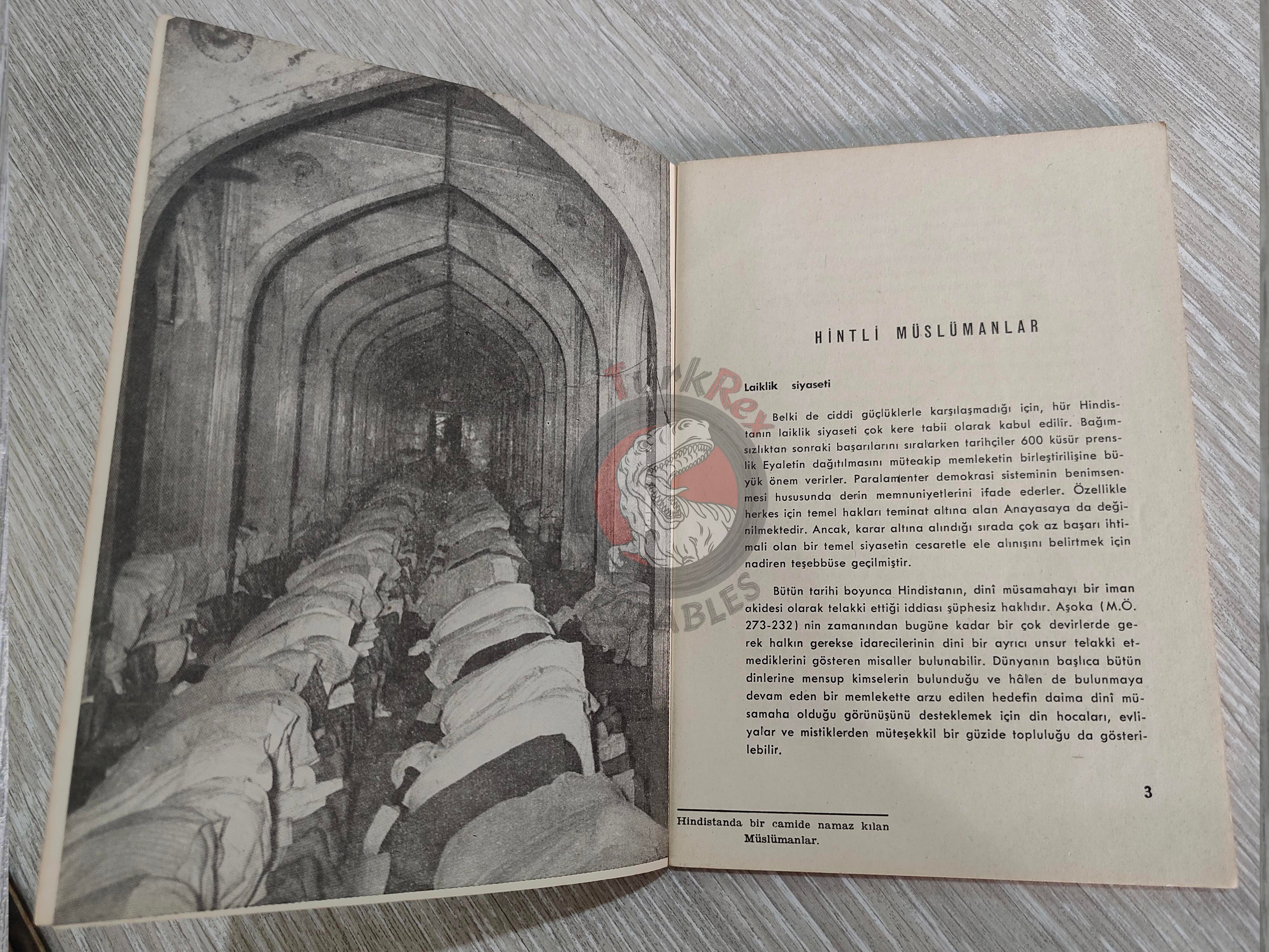 Manzoorul Haq – Muslims in India 1965 1st Turkish Book Turkey Islam
