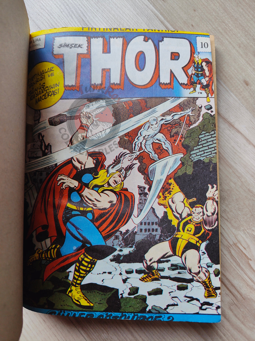 Thor #4 1985 Turkish Comic Turkey The Mighty Thor #193–196 Silver Surfer