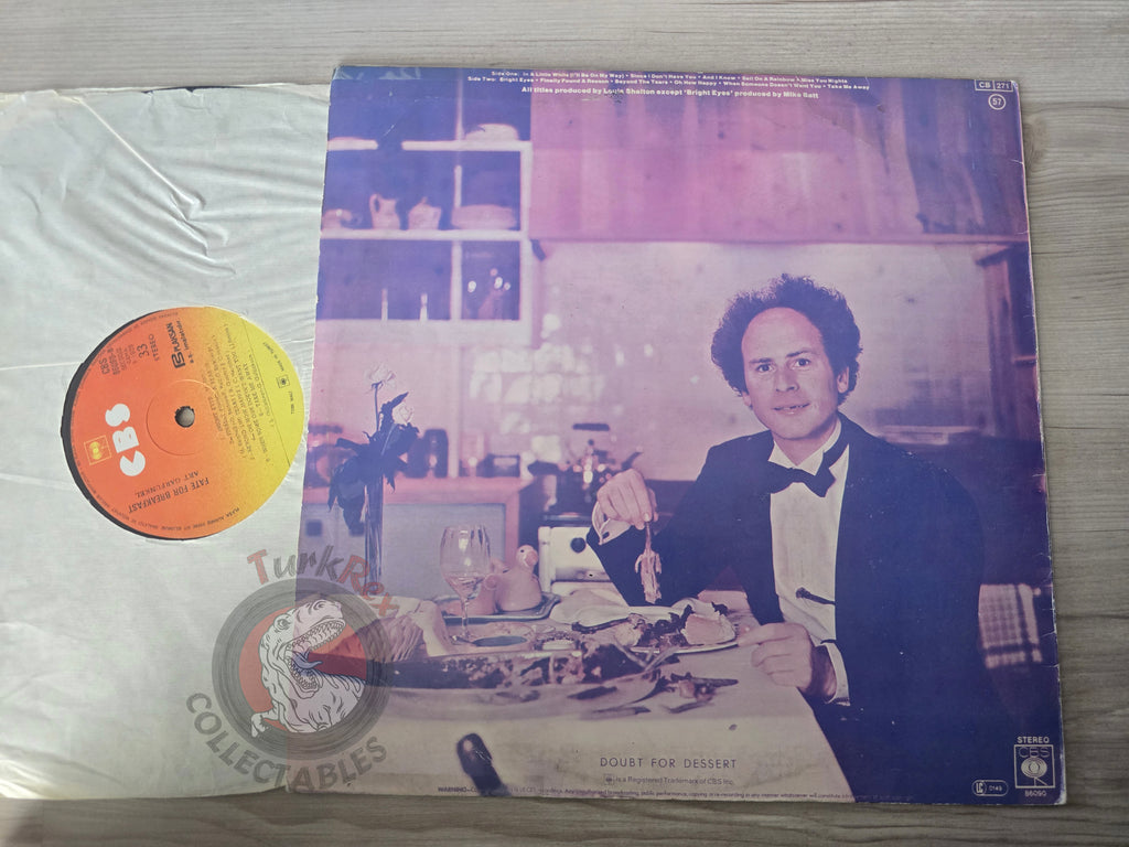 Art Garfunkel – Fate For Breakfast Turkish Pressing Vinyl Turkey Edition