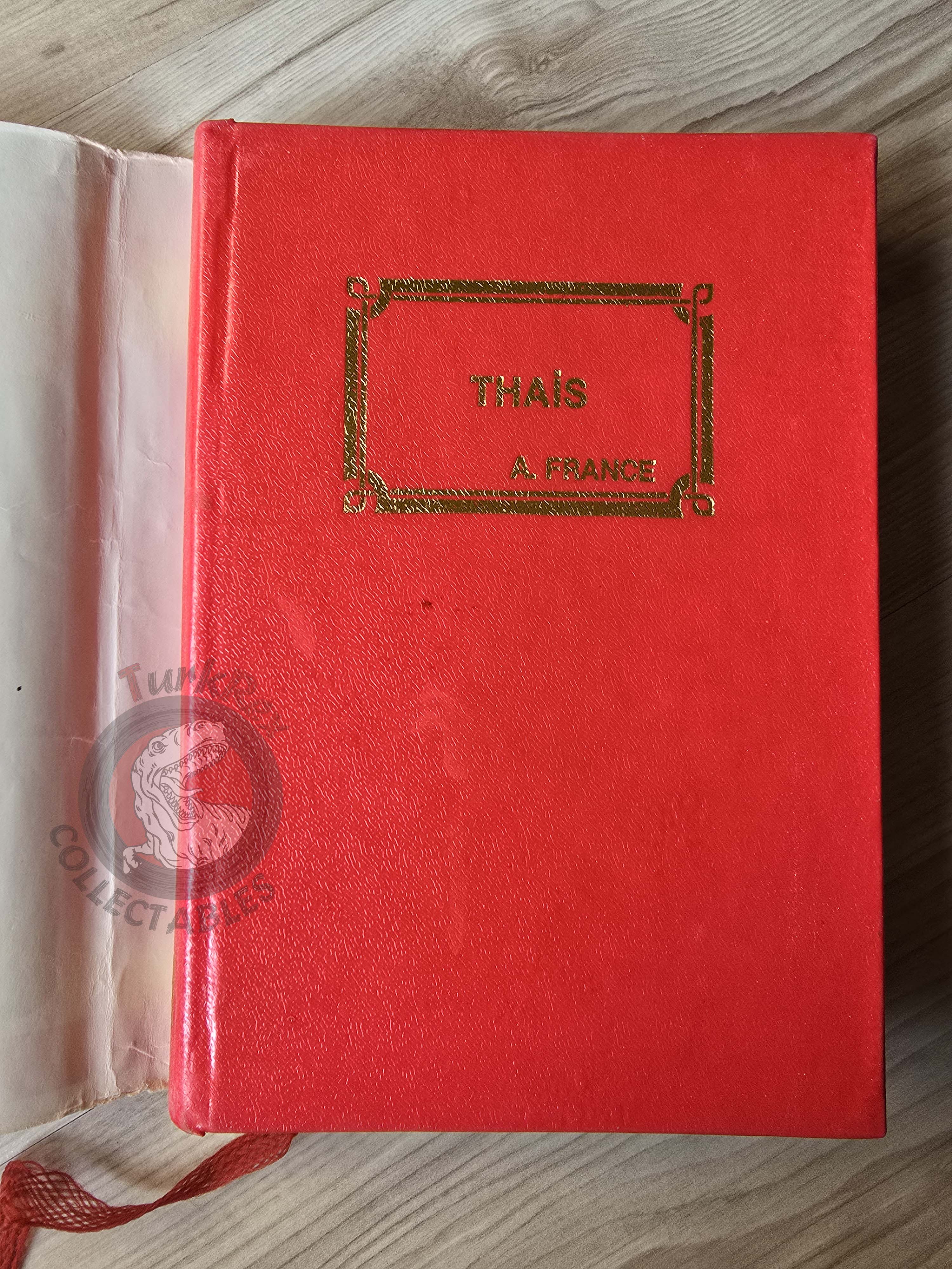 Anatole France – Thais 1985 HC/DJ Turkish Book Turkey