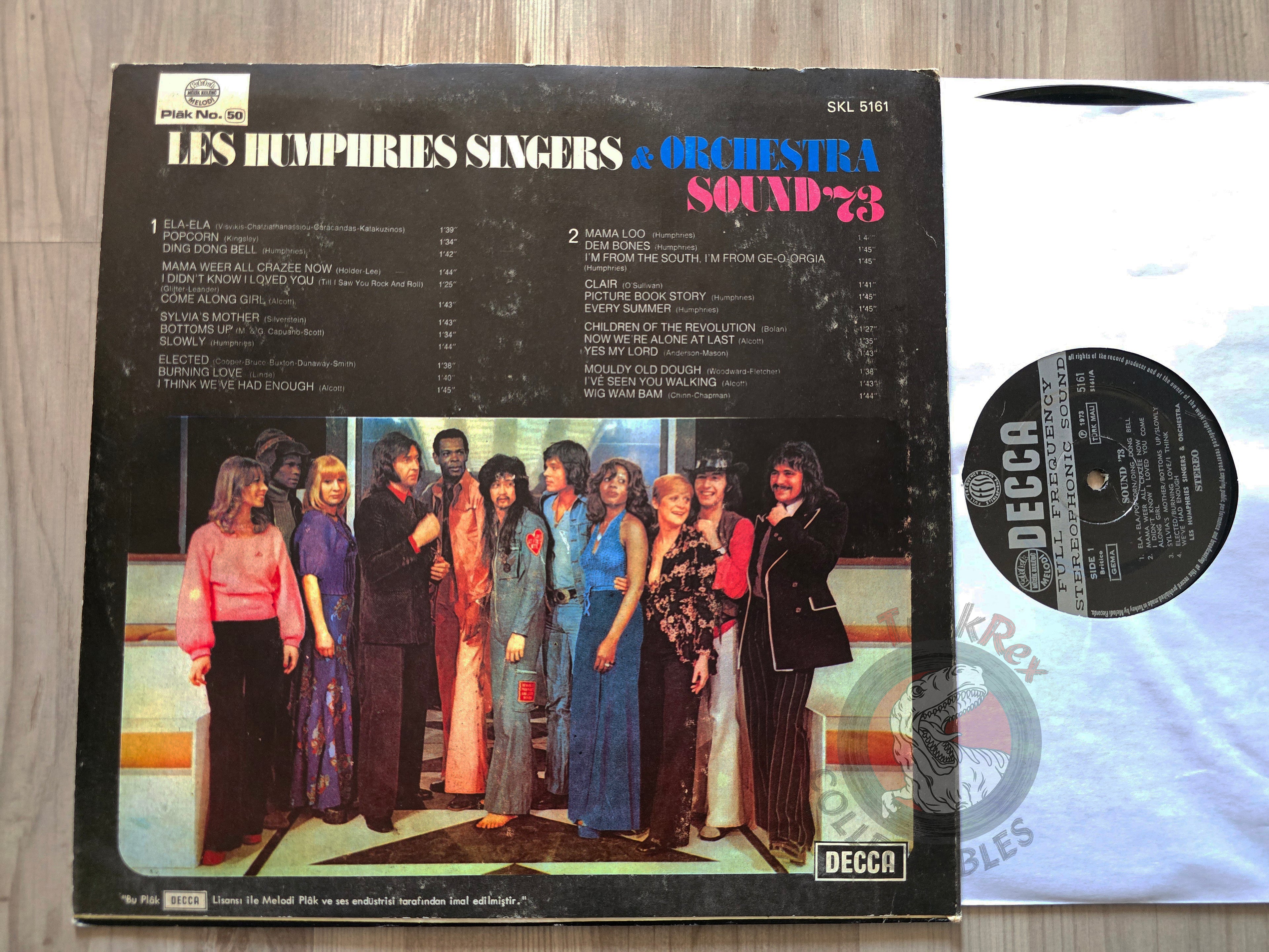 Les Humphries Singers & Orchestra – Sound '73 Turkish Pressing Vinyl Turkey Edition