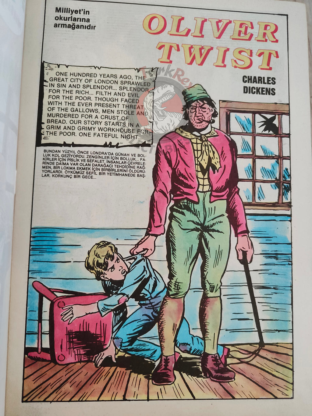 Oliver Twist  – Mark Twain Turkish Comic Turkey Classics Illustrated